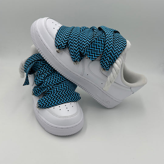 Nike Air Force 1 “Rope Laces Lanvin” White Blue