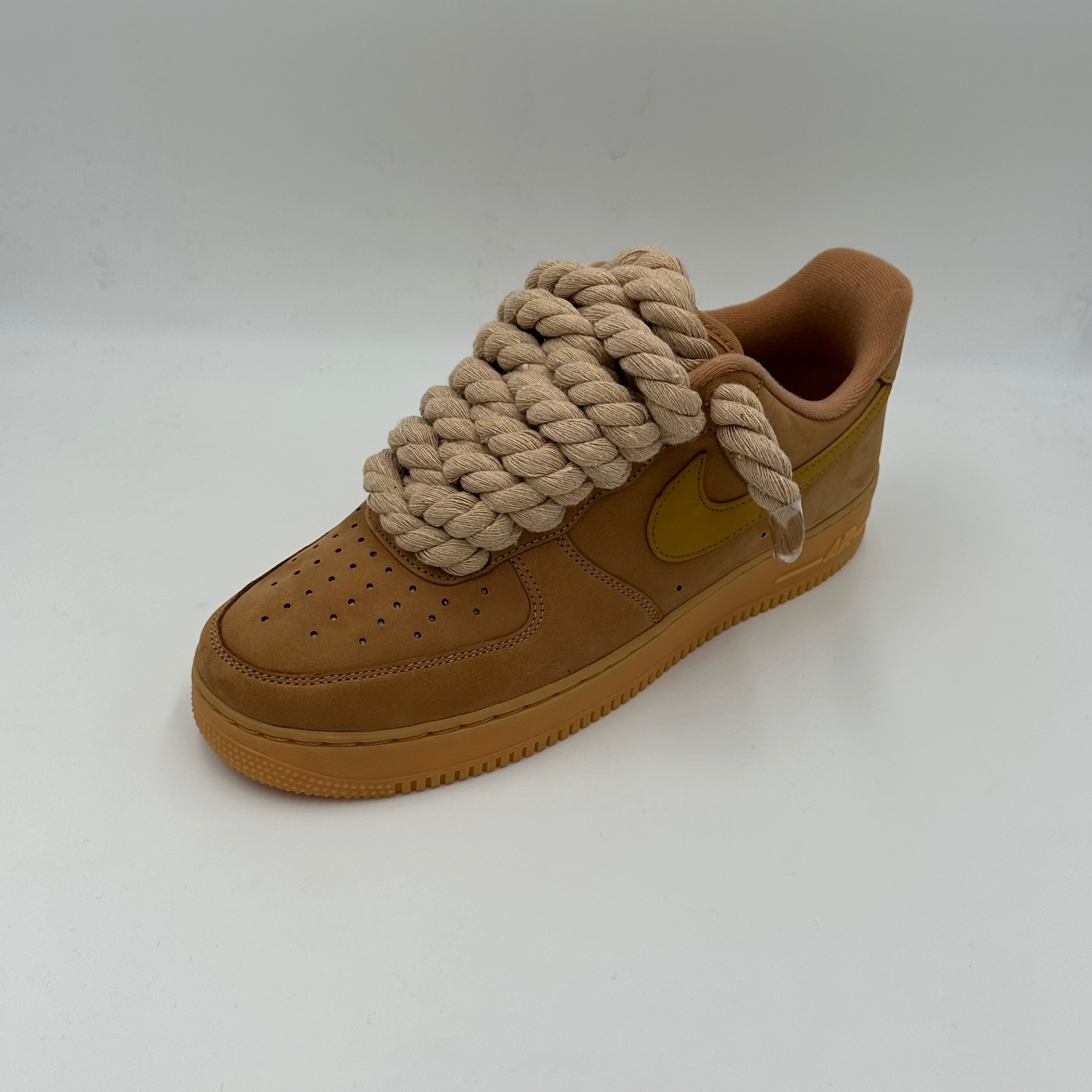 Nike Air Force 1 “Rope Laces" Camel - EV8 Style