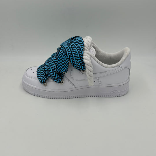 Nike Air Force 1 “Rope Laces Lanvin” White Blue