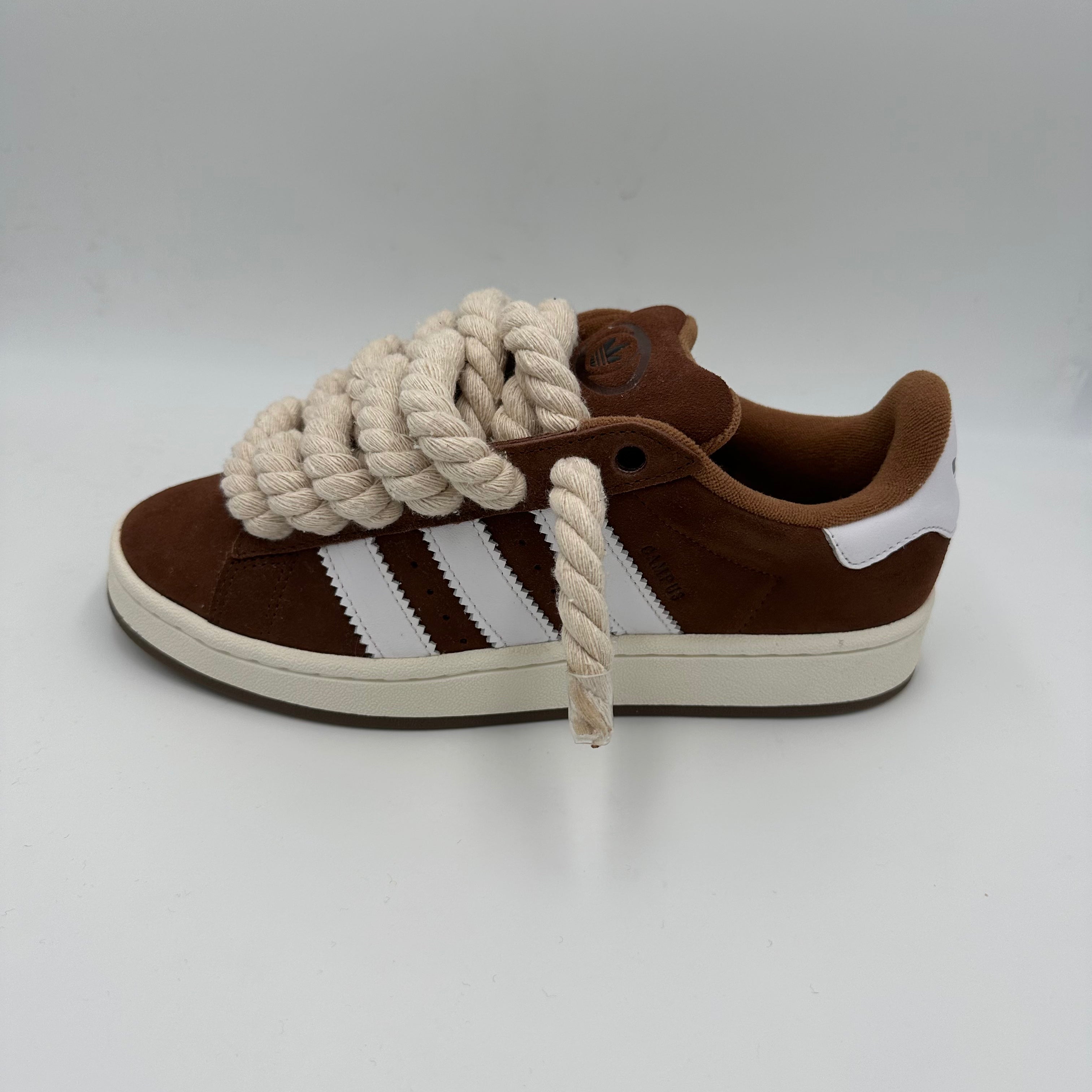 Adidas Campus 00s Brown “Rope Laces” Cream - EV8 Style