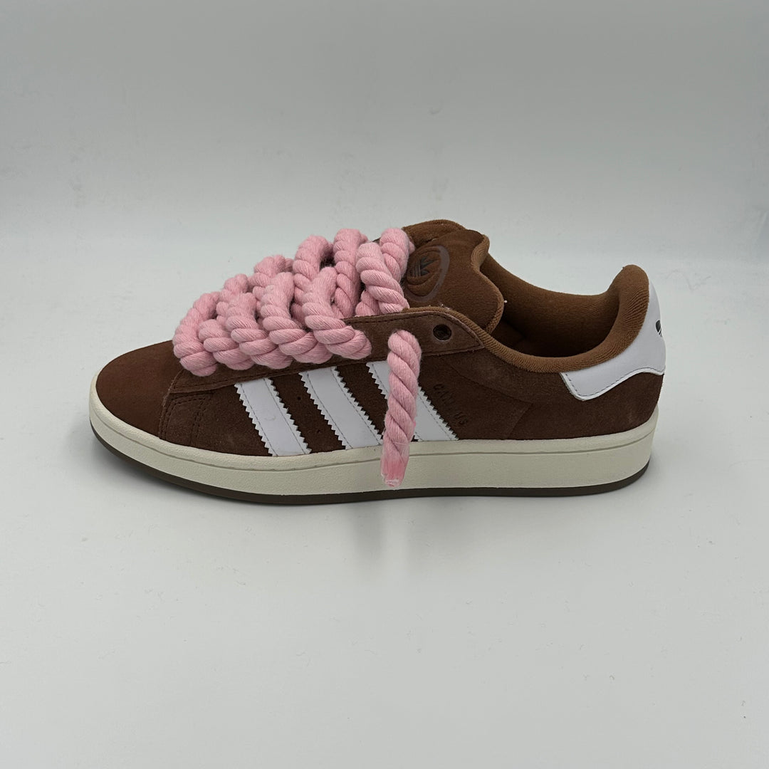 Adidas Campus 00s Brown "Rope Laces" Pink