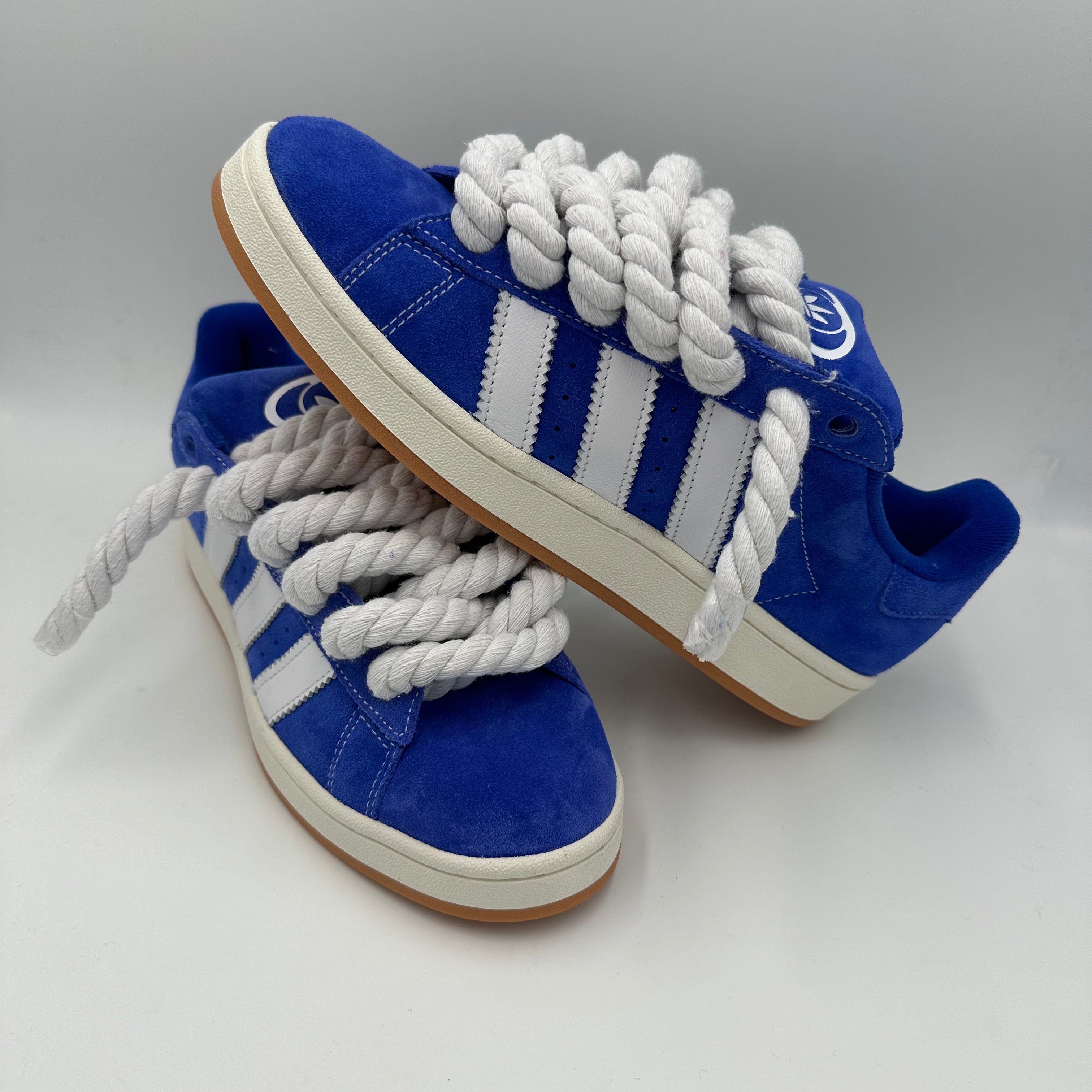 Adidas Campus 00s Blue “Rope Laces” White - EV8 Style