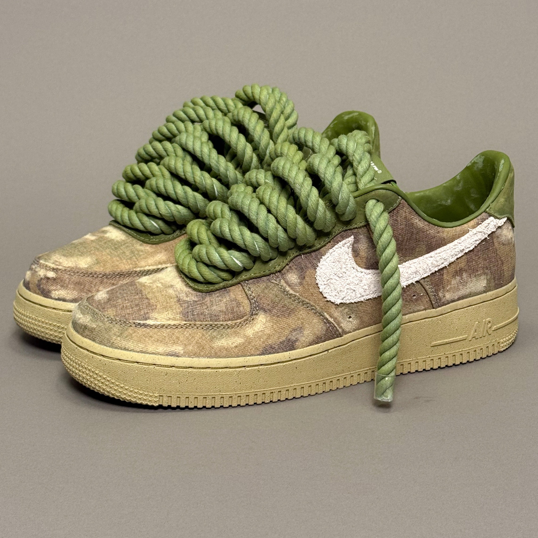 Nike Air Force 1 Grass "Rope Laces Green" V1