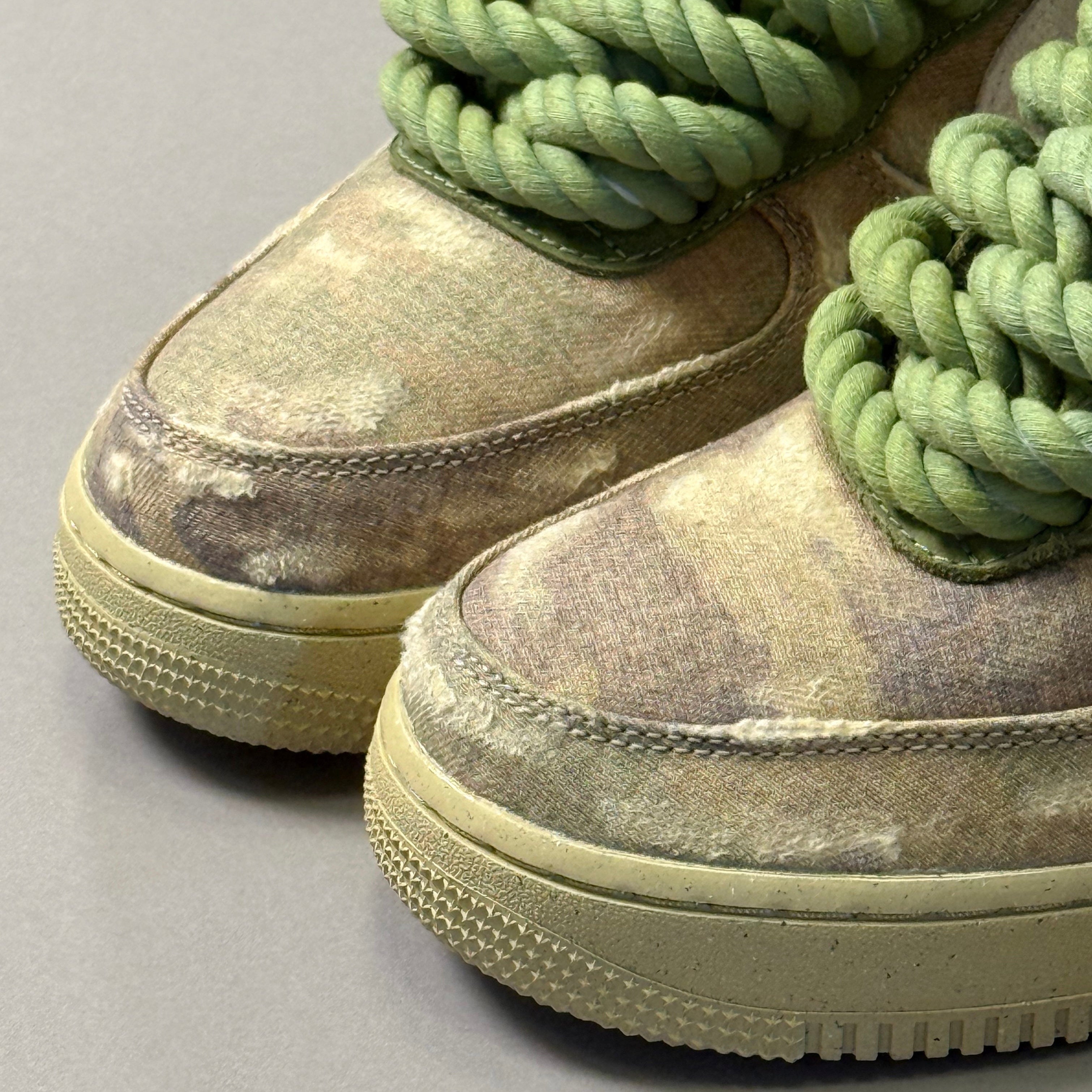Nike Air Force 1 Grass "Rope Laces Green" V1