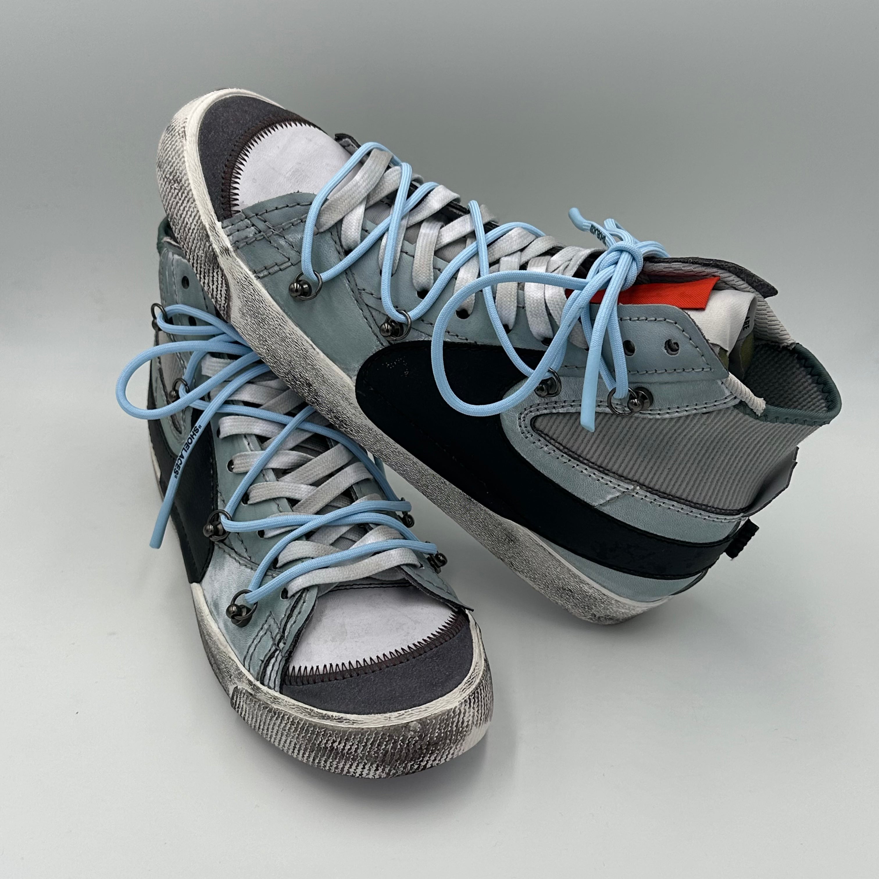 Nike Blazer Mid '77 Jumbo Grey “Over Laces Unc" - EV8 Style