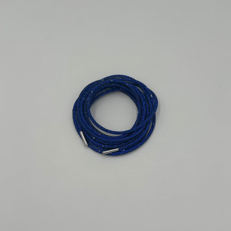 Over Laces Swarovski Blu