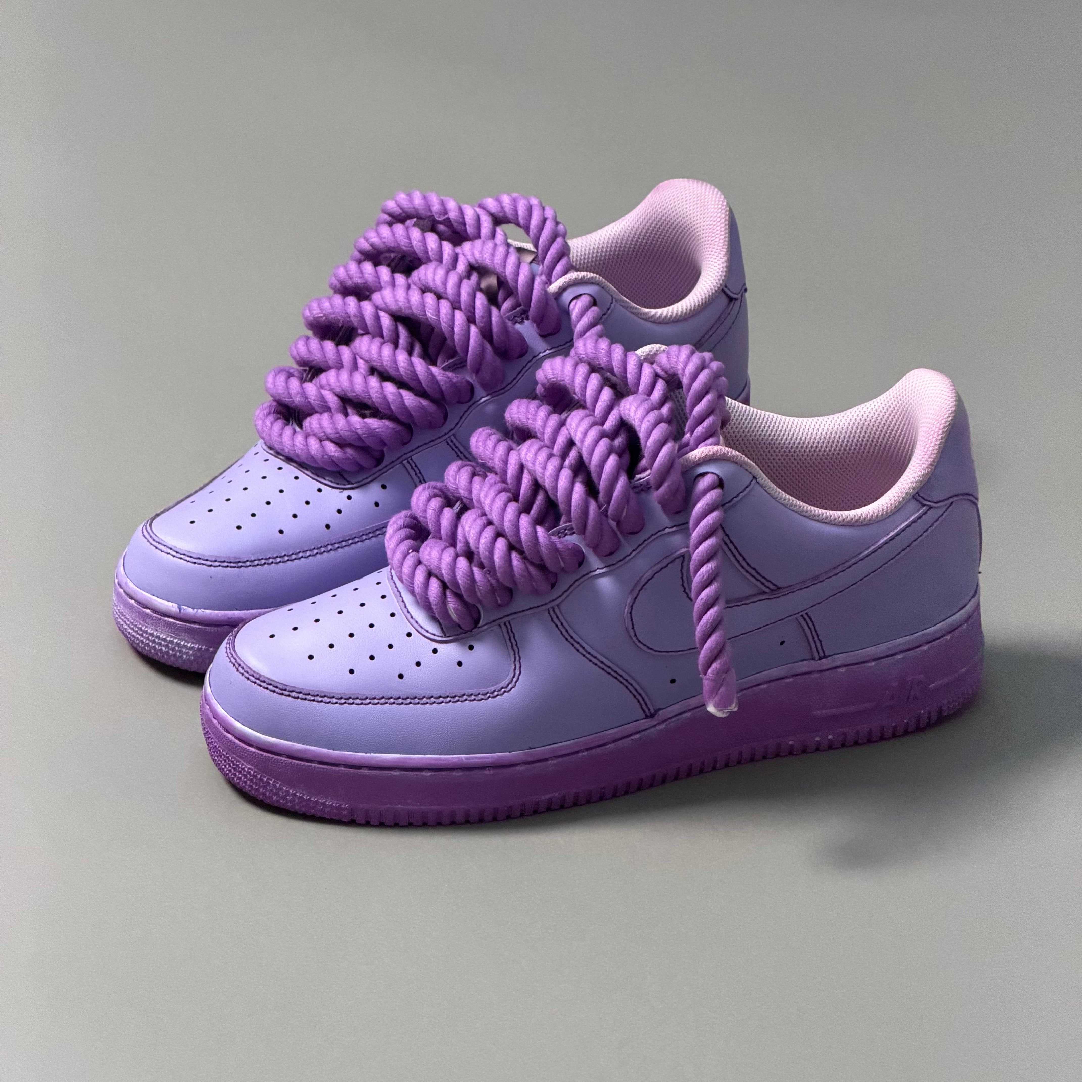 Nike Air Force 1 “Rope Laces” Total Purple