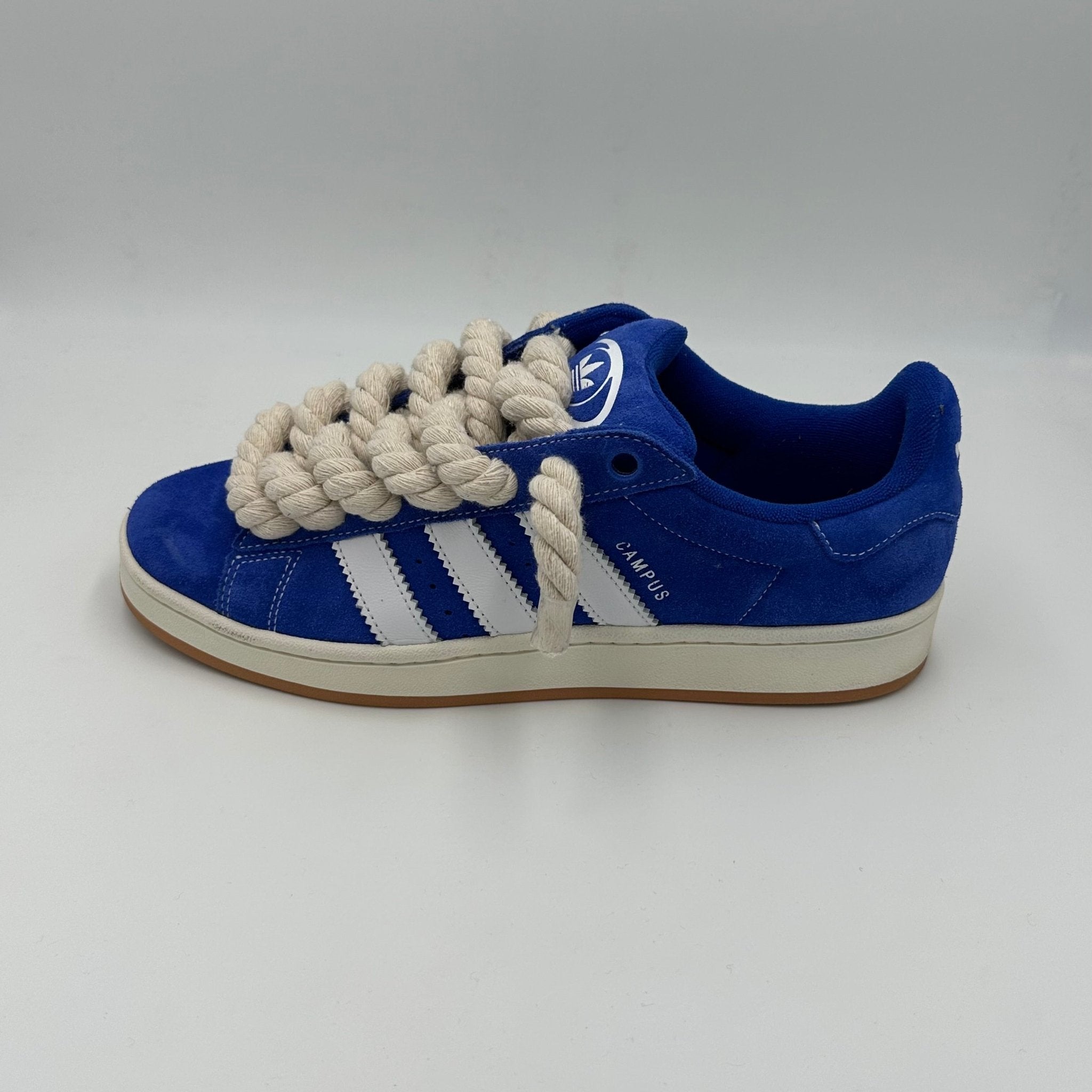 Adidas Campus 00s Blue “Rope Laces” Cream - EV8 Style