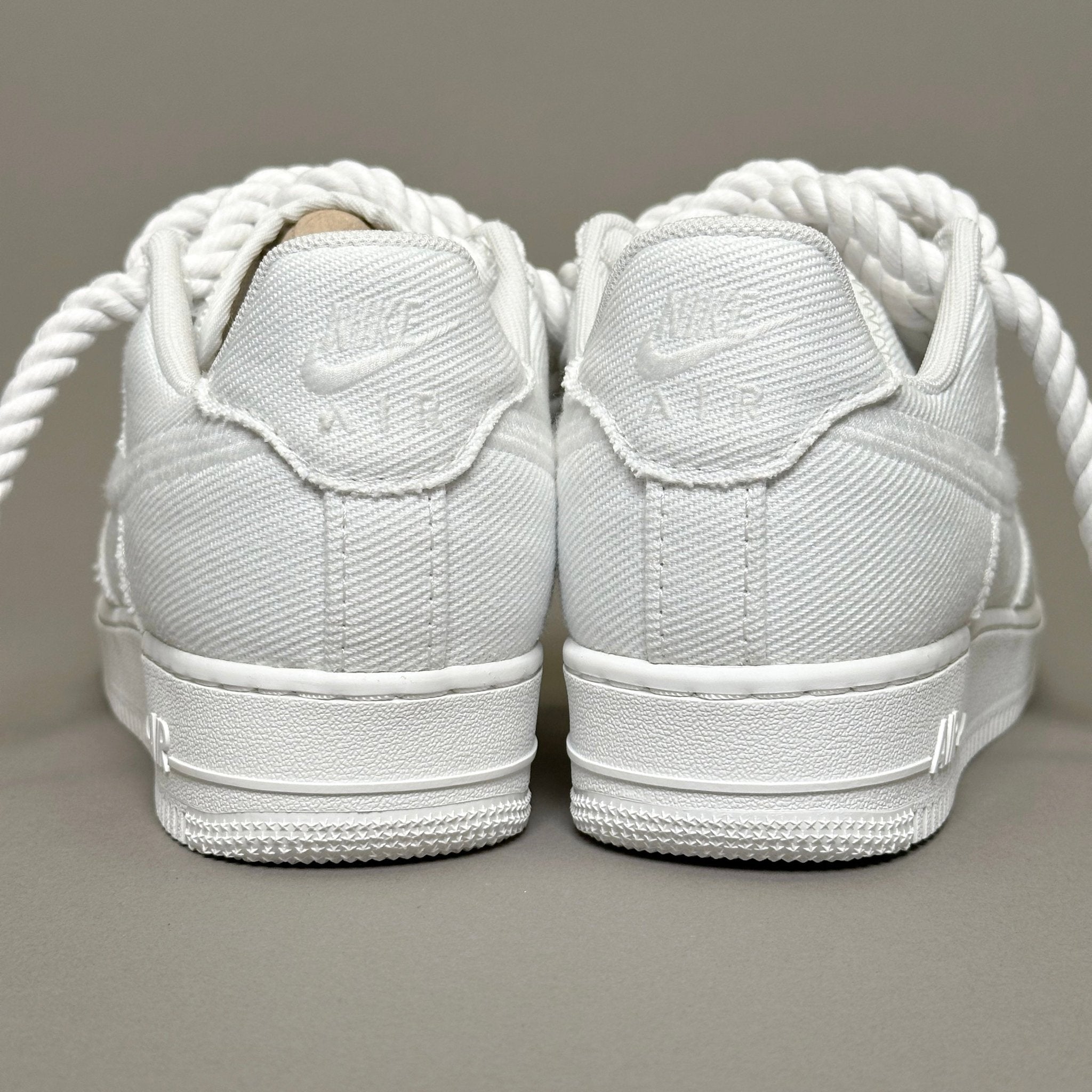 Nike Air Force 1 Canvas “Rope Laces White” V1 - EV8 Style