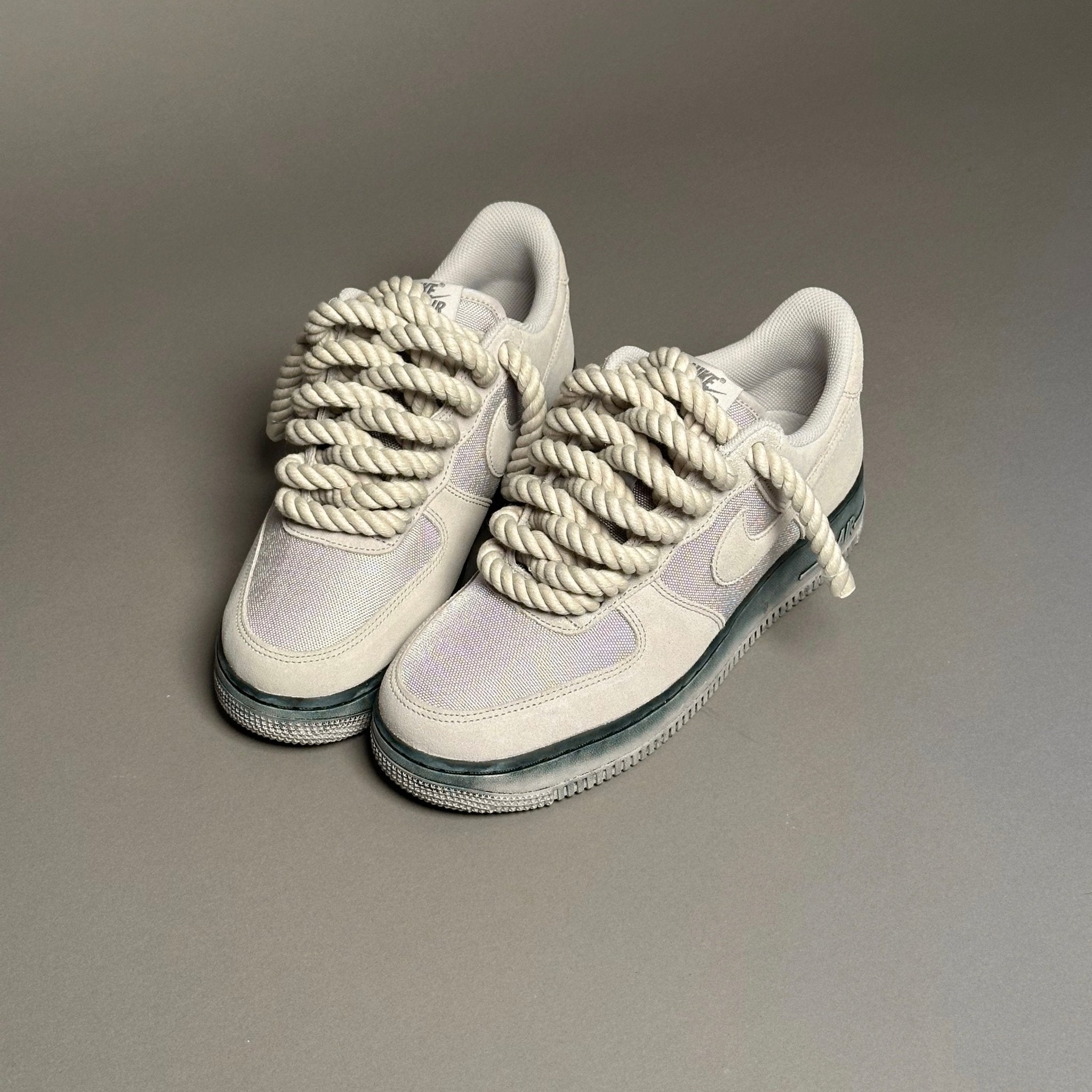 Nike Air Force 1 Desert "Rope Laces Desert" V1 - EV8 Style