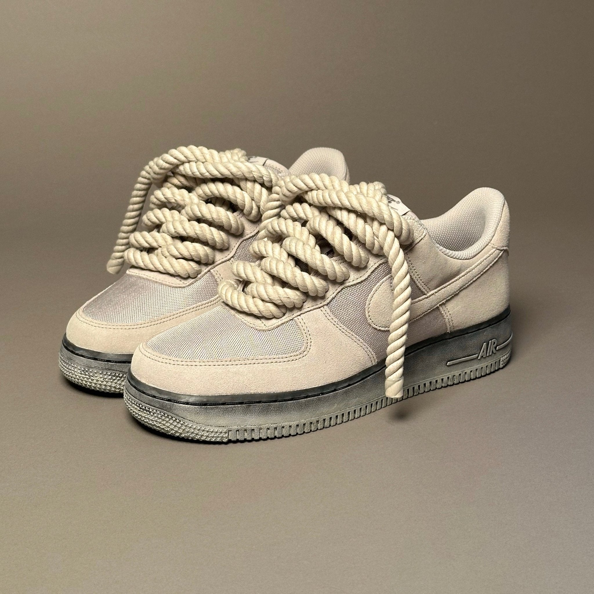 Nike Air Force 1 Desert "Rope Laces Desert" V2 - EV8 Style