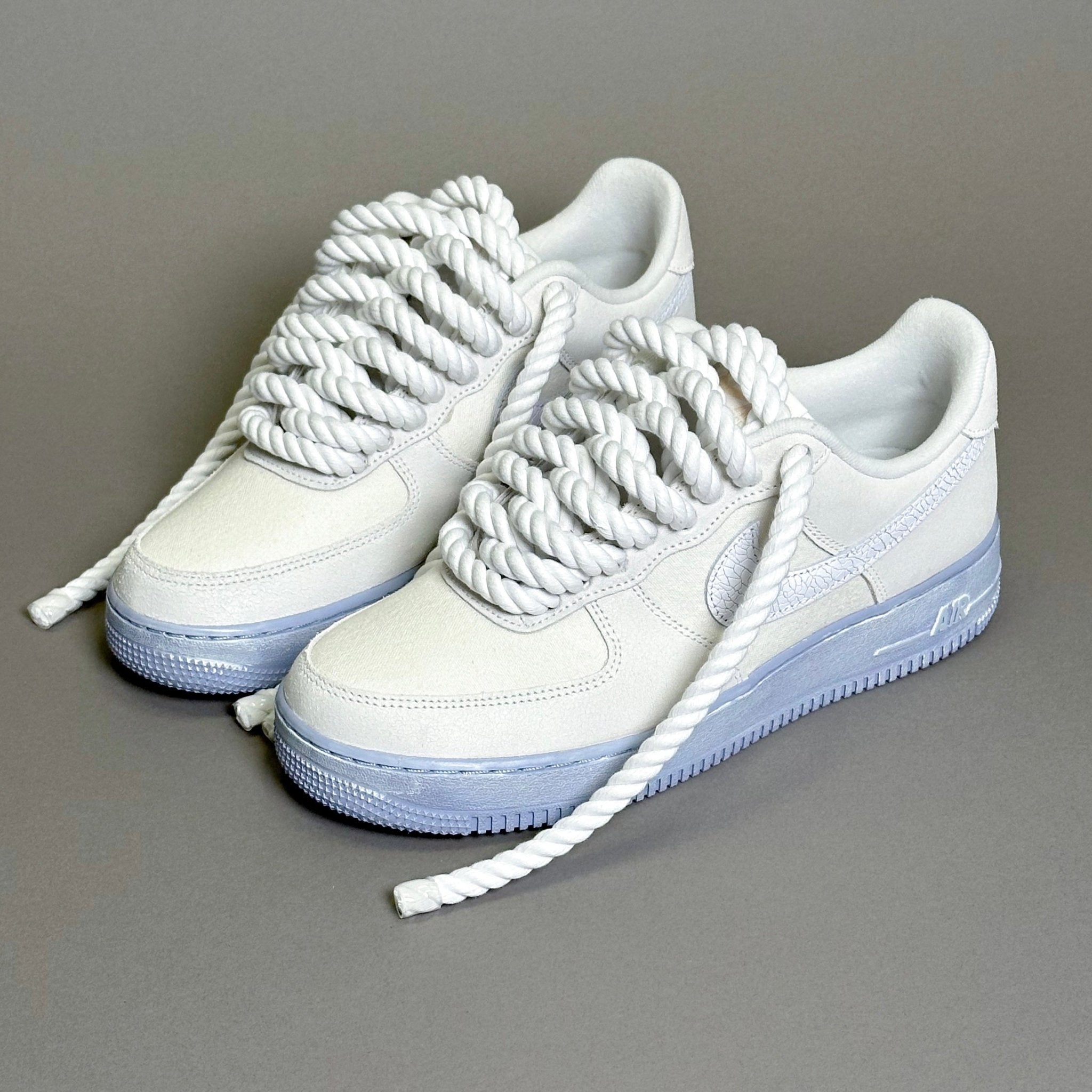 Nike Air Force 1 EMB “Rope Laces White” V2 - EV8 Style