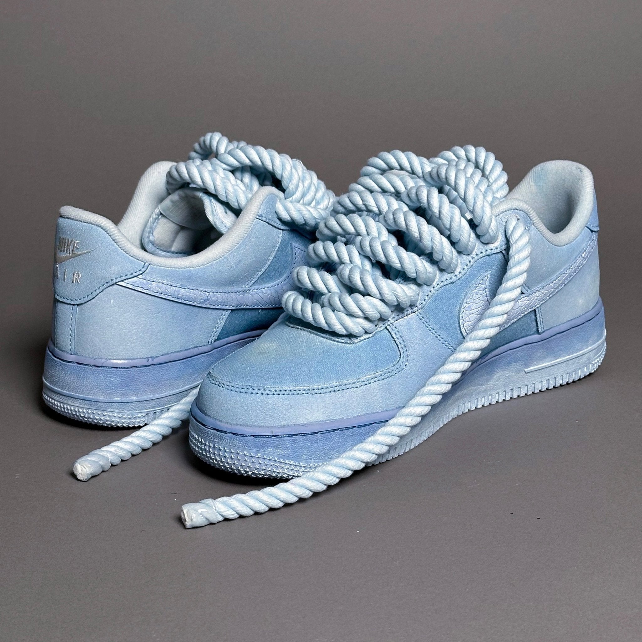Nike Air Force 1 Glacial "Rope Laces Glacial Tint" V2 - EV8 Style