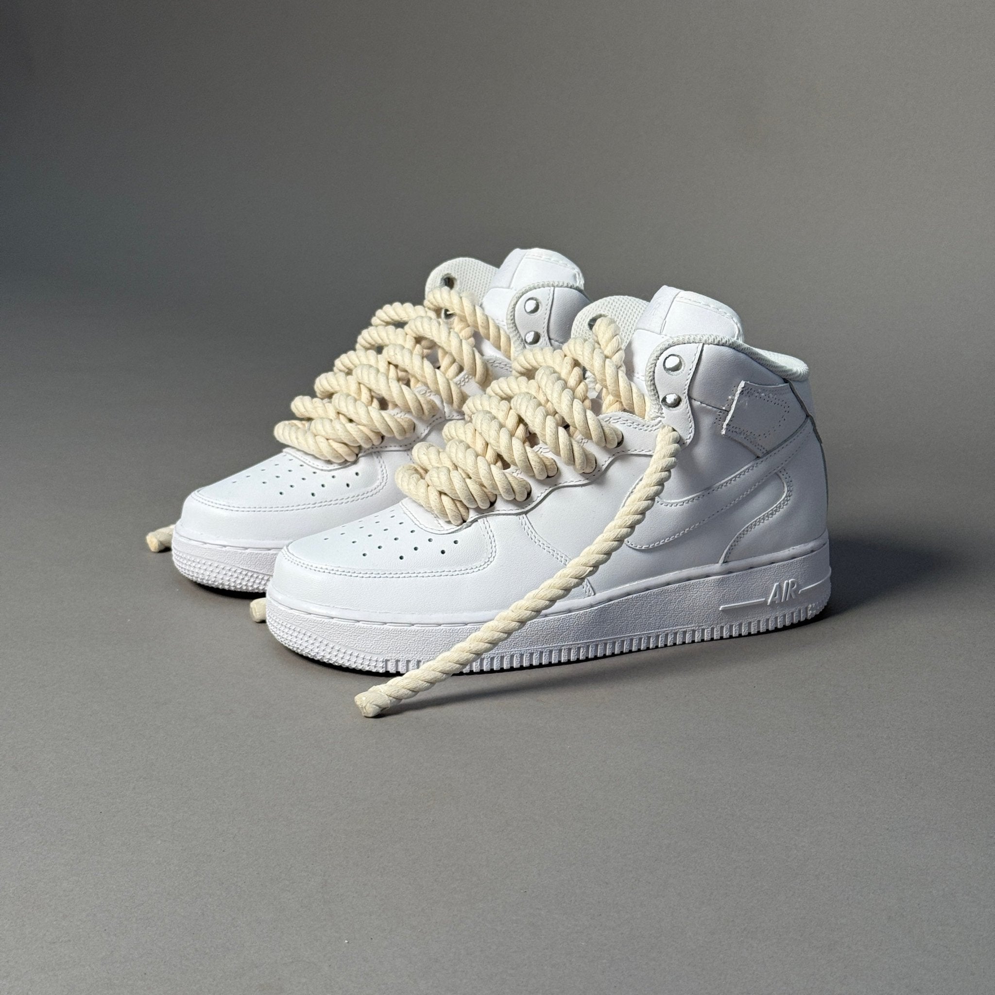 Nike Air Force 1 Mid “Rope Laces Cream” - EV8 Style