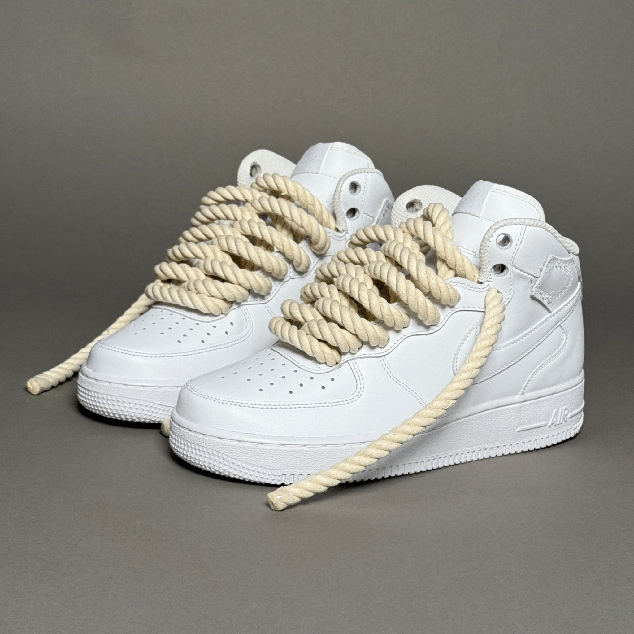 Nike Air Force 1 Mid “Rope Laces Cream” - EV8 Style