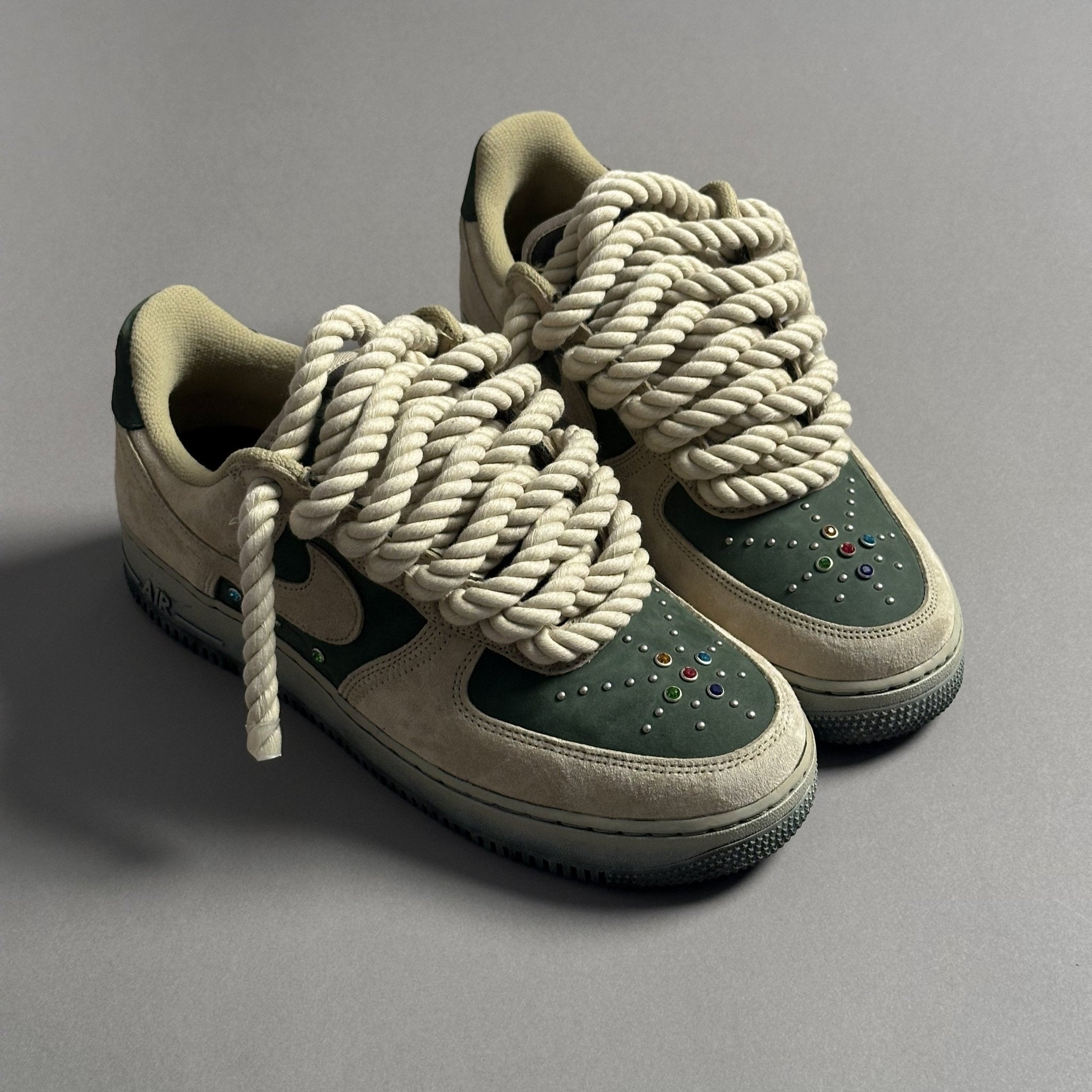 Nike Air Force 1 Moss "Rope Laces Moss" V1 - EV8 Style