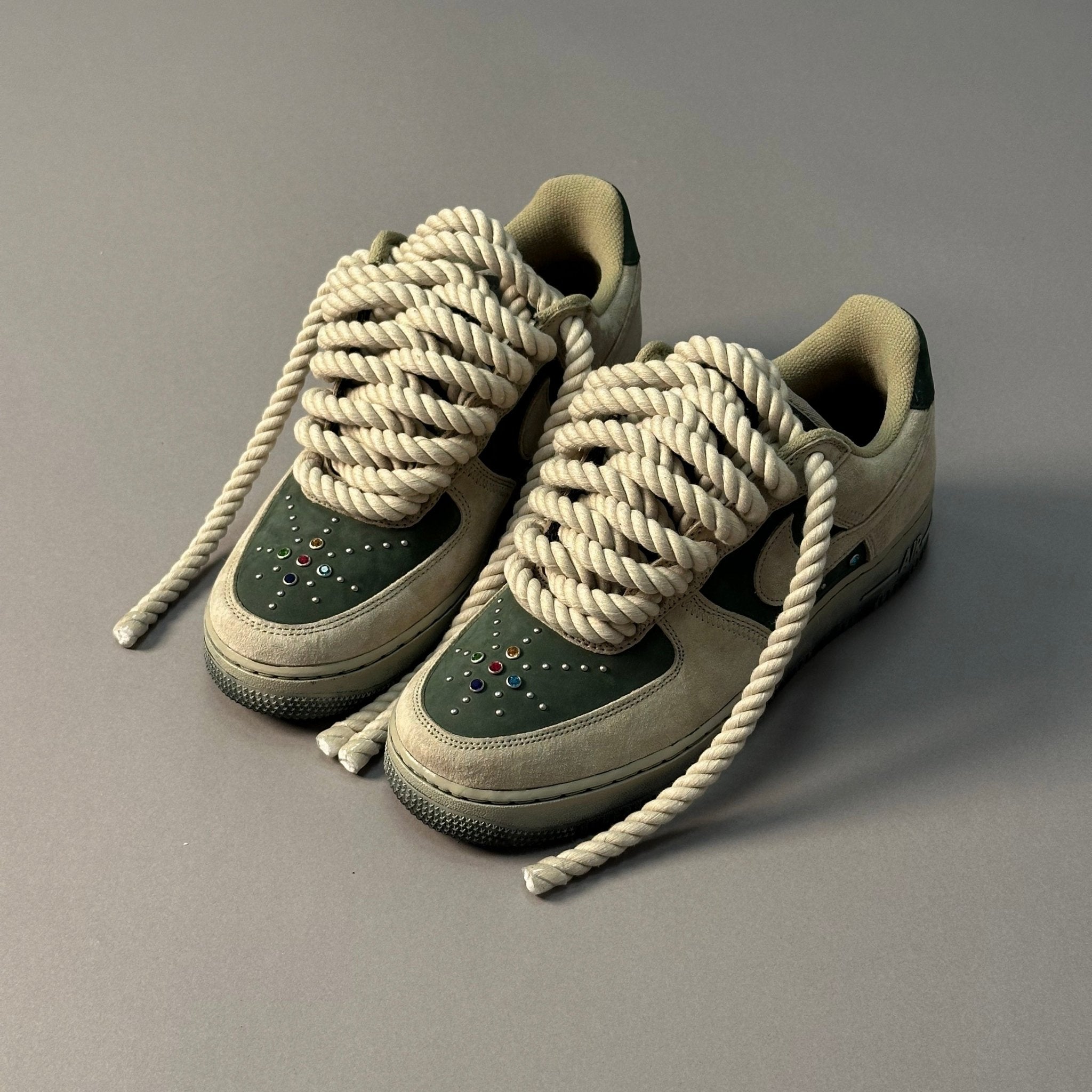 Nike Air Force 1 Moss "Rope Laces Moss" V2 - EV8 Style