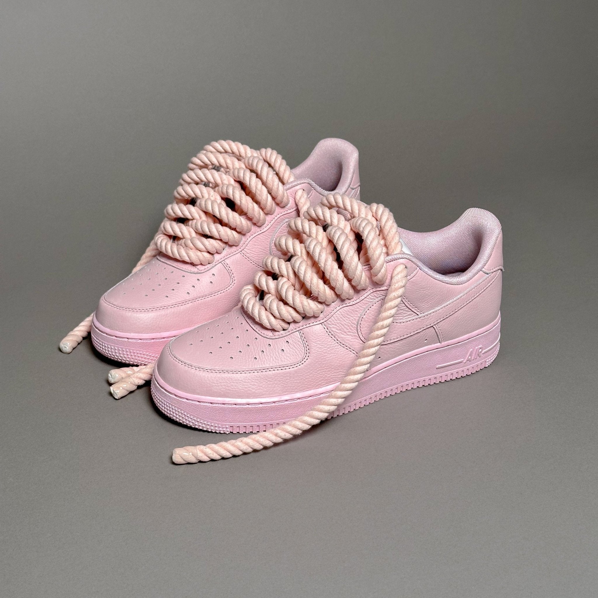 Nike Air Force 1 Pastel "Rope Laces Pink Tint" V2 - EV8 Style