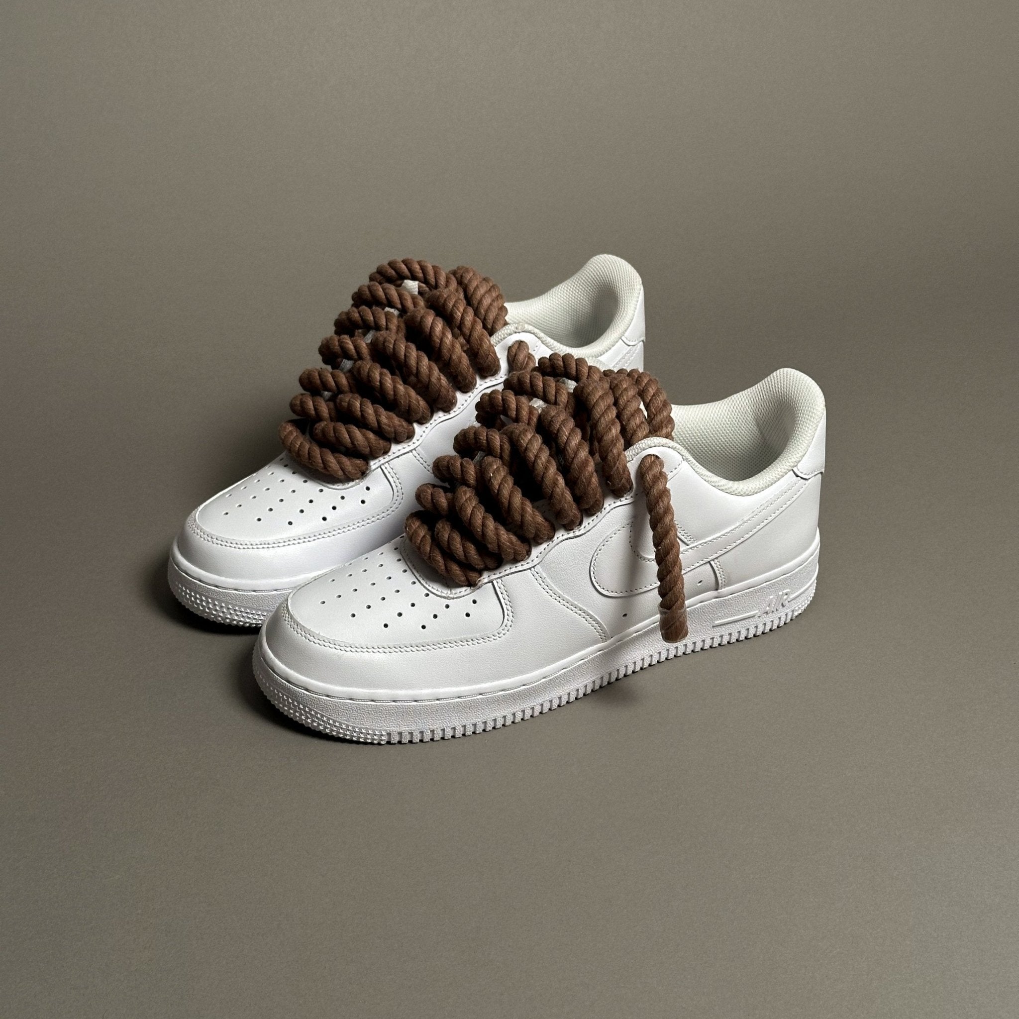 Nike Air Force 1 “Rope Laces Brown Tint" V1 - EV8 Style