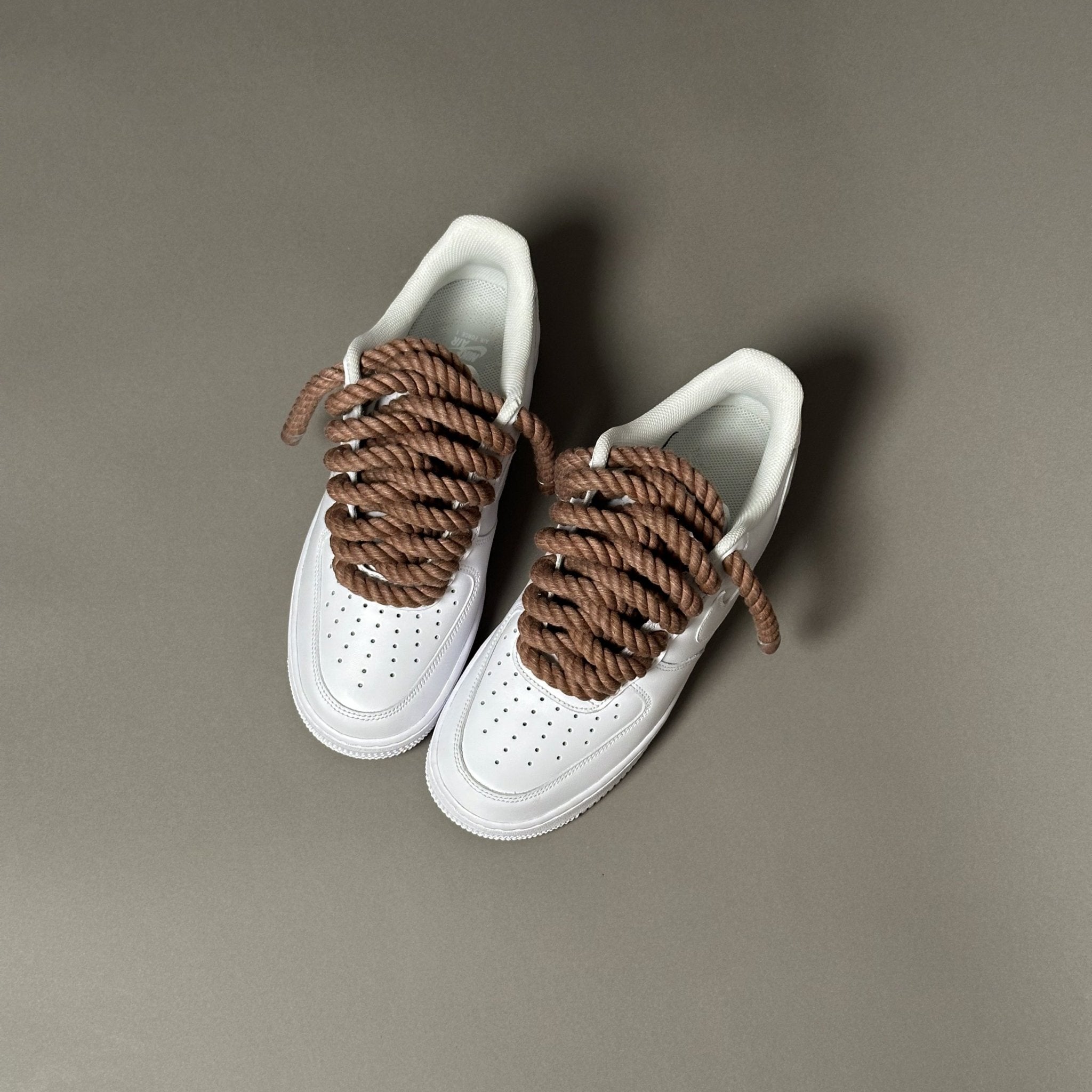 Nike Air Force 1 “Rope Laces Brown Tint" V1 - EV8 Style