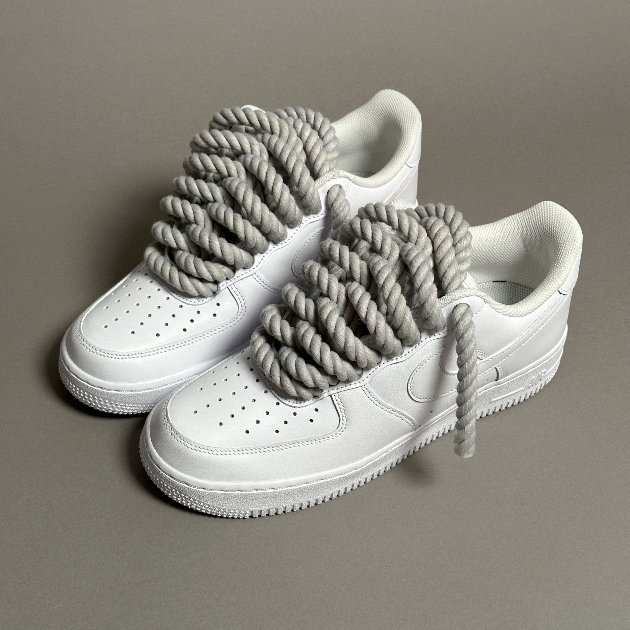 Nike Air Force 1 “Rope Laces Grey Tint” V1 - EV8 Style