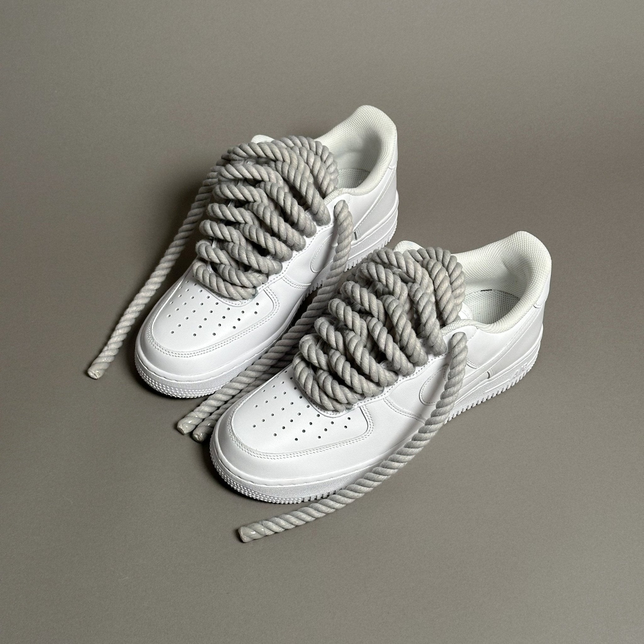 Nike Air Force 1 "Rope Laces Grey Tint" V2 - EV8 Style