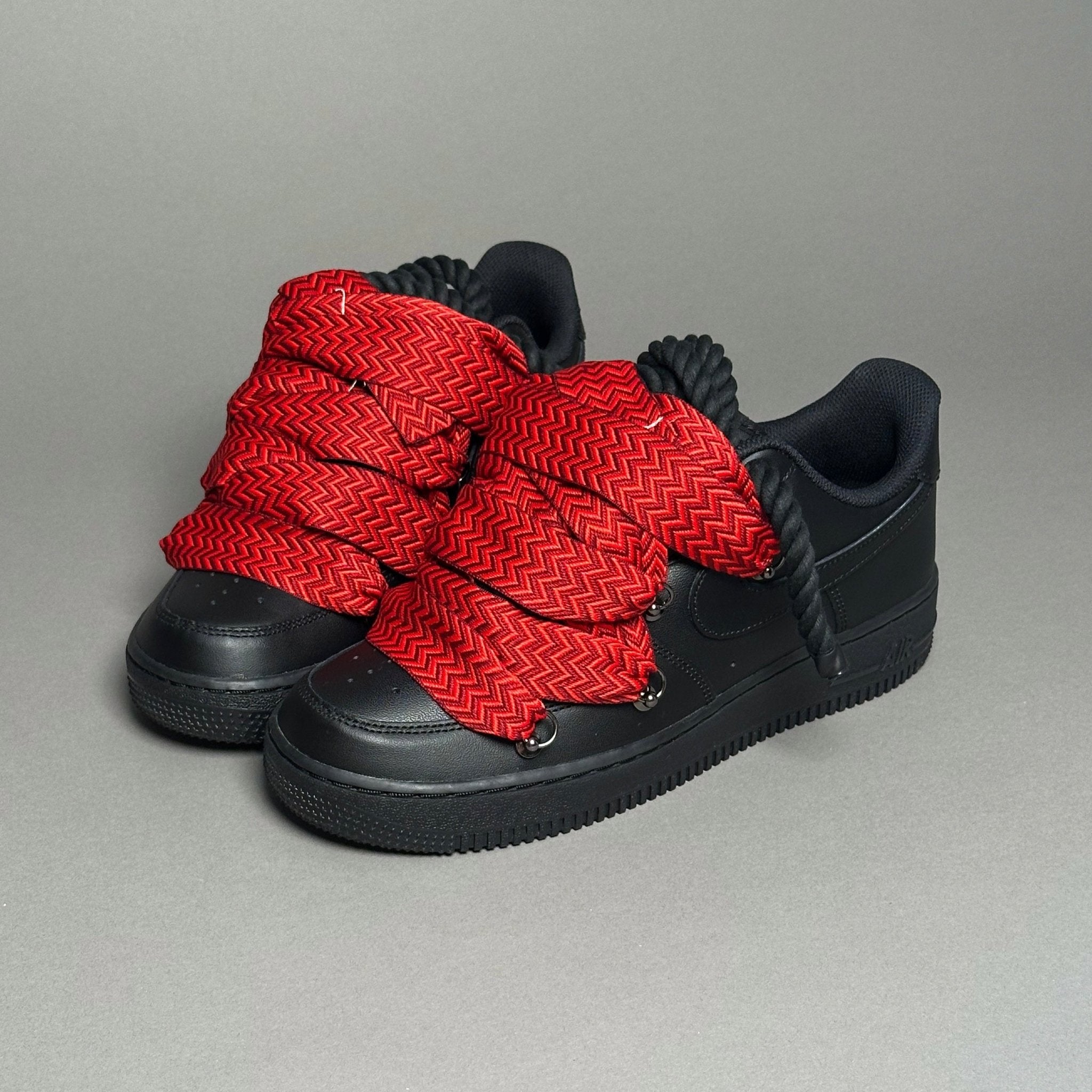 Nike Air Force 1 “Rope Laces Lanvin” Red - EV8 Style