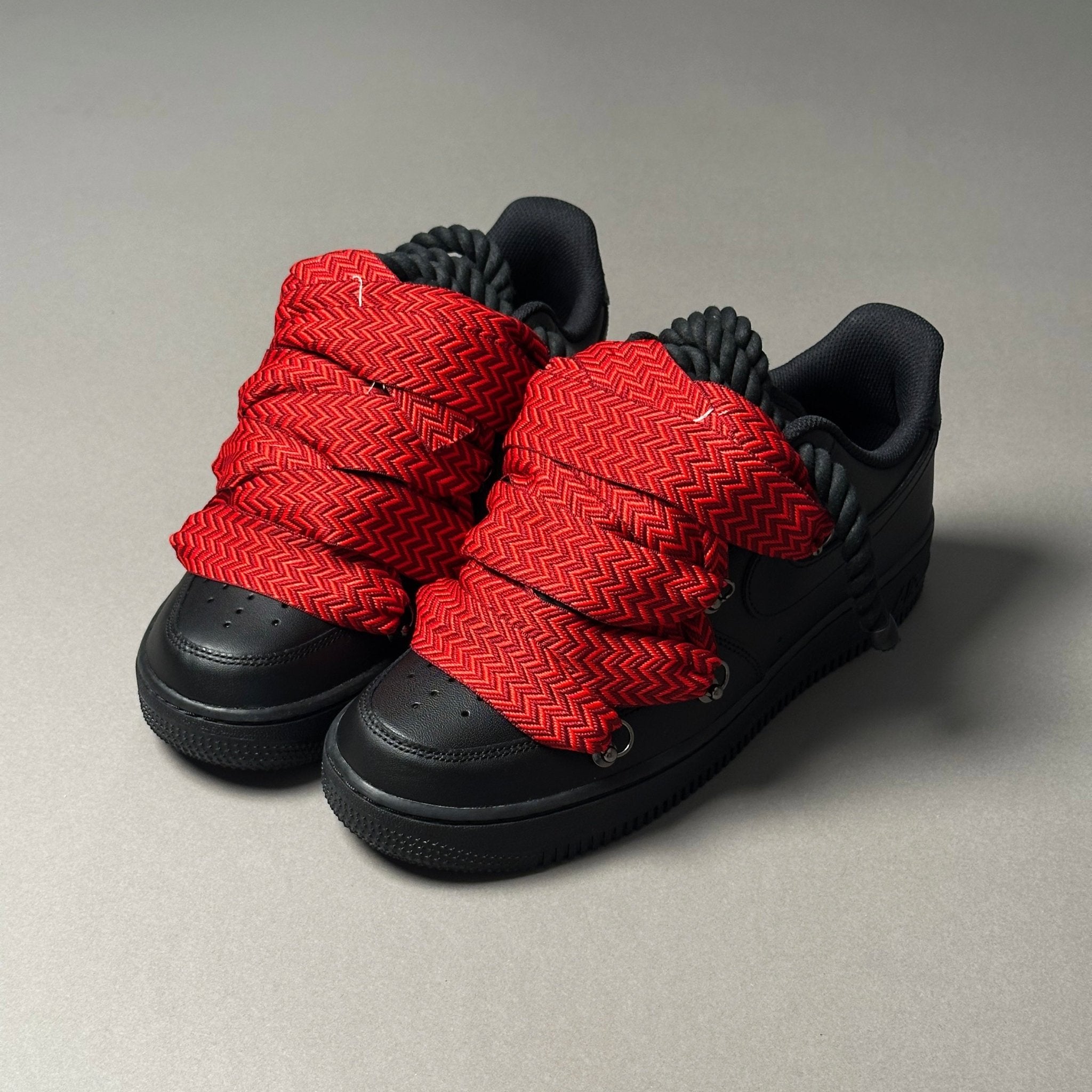 Nike Air Force 1 “Rope Laces Lanvin” Red - EV8 Style