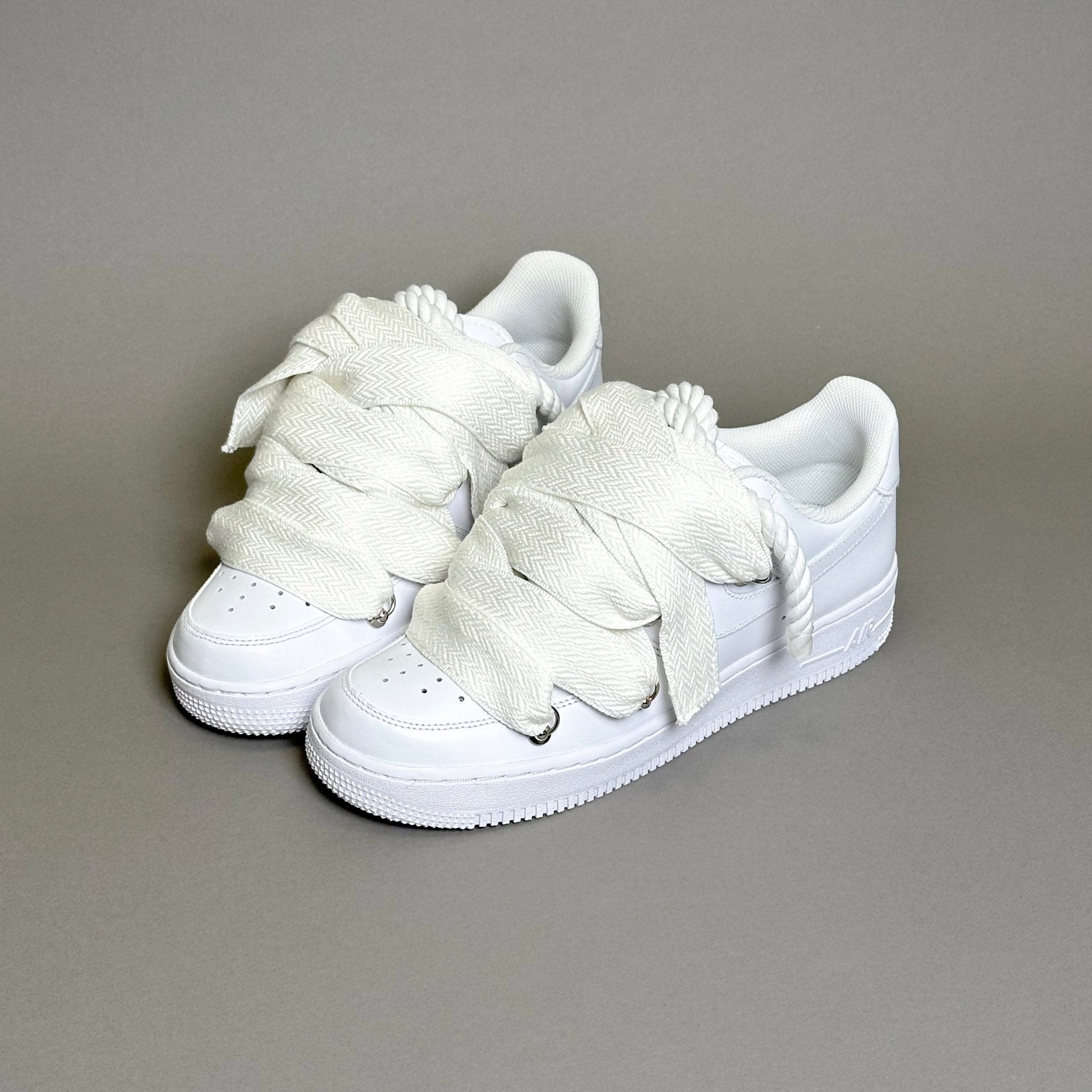 Nike Air Force 1 “Rope Laces Lanvin” White - EV8 Style