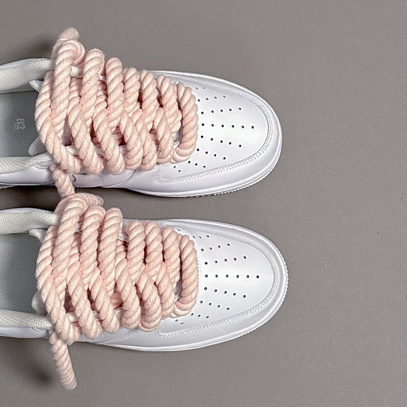 Nike Air Force 1 “Rope Laces Pink Tint” V1 - EV8 Style