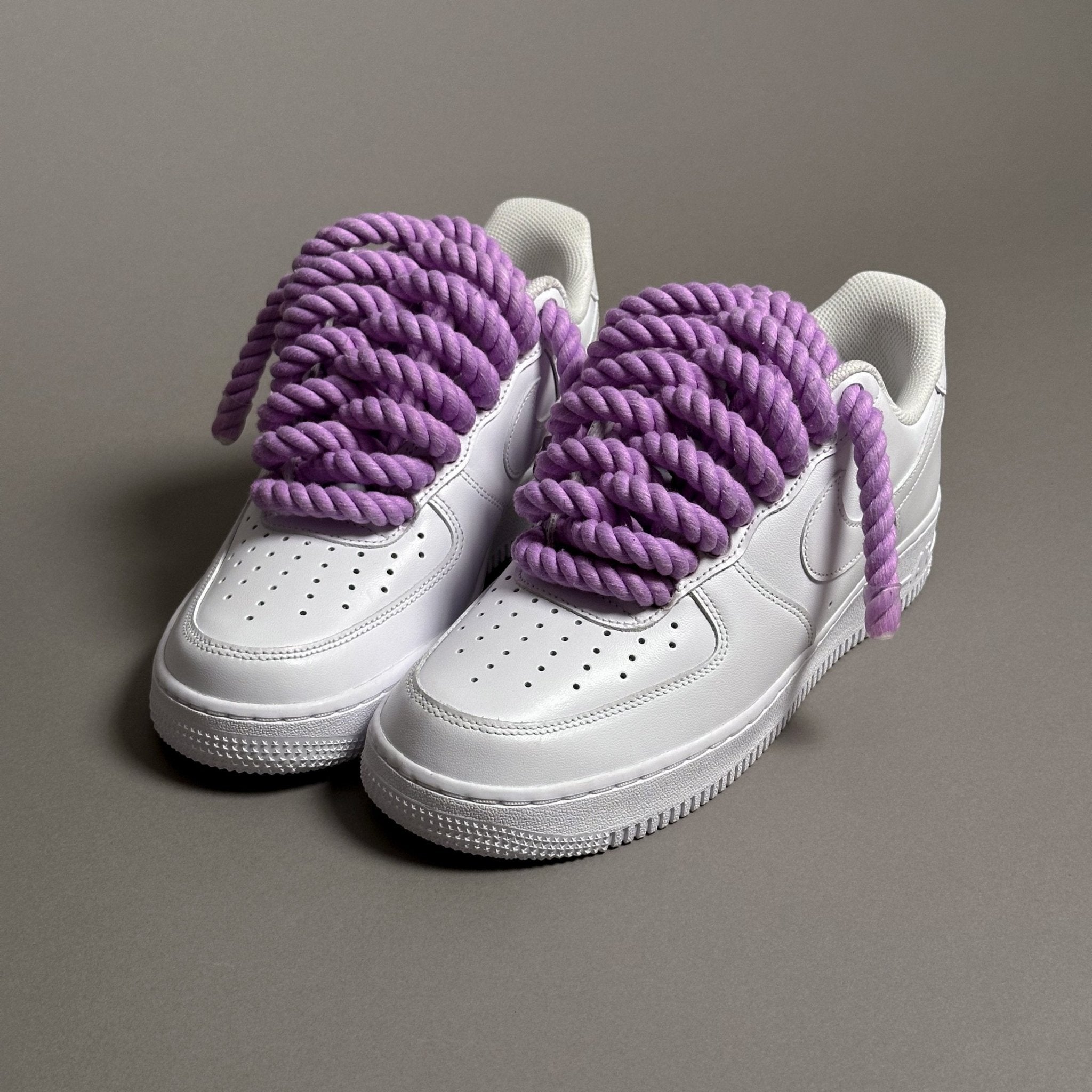 Nike Air Force 1 “Rope Laces Purple Tint” V1 - EV8 Style