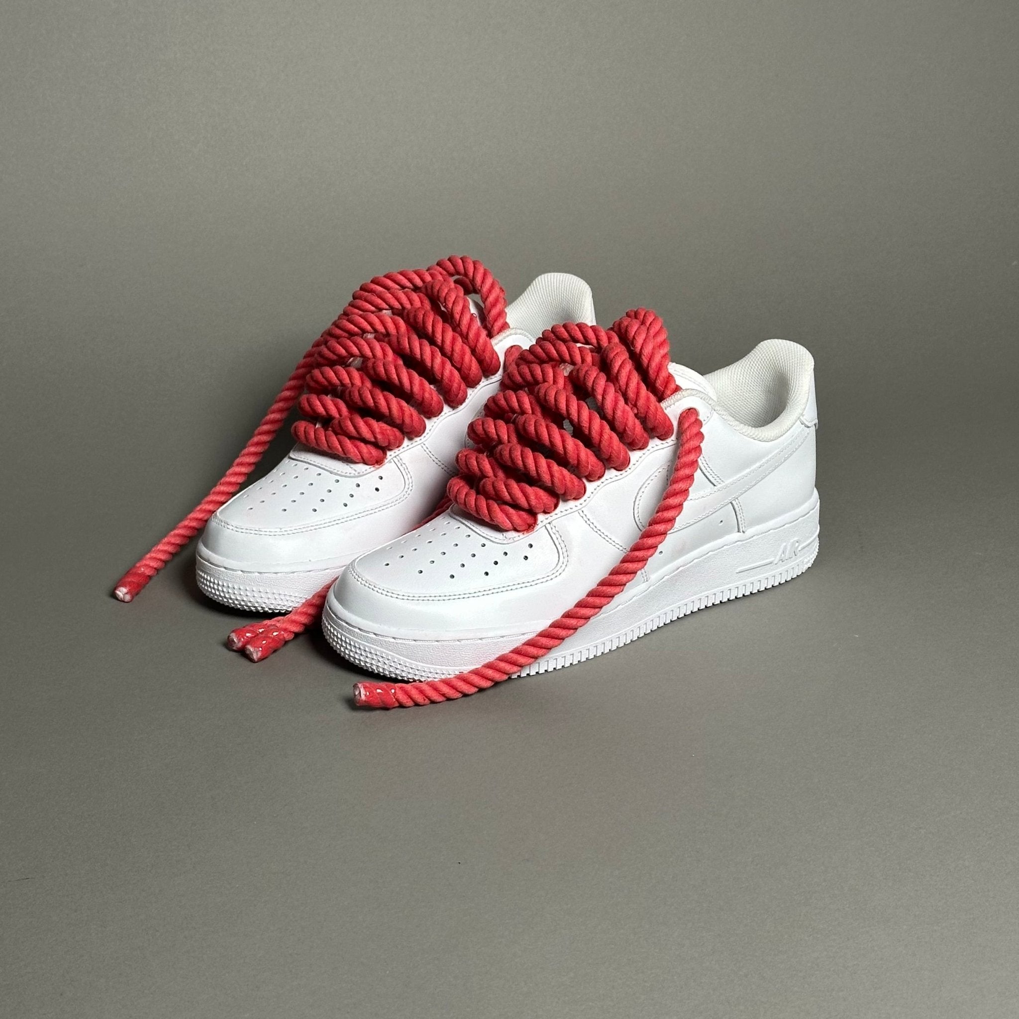 Nike Air Force 1 "Rope Laces Red Tint" V2 - EV8 Style