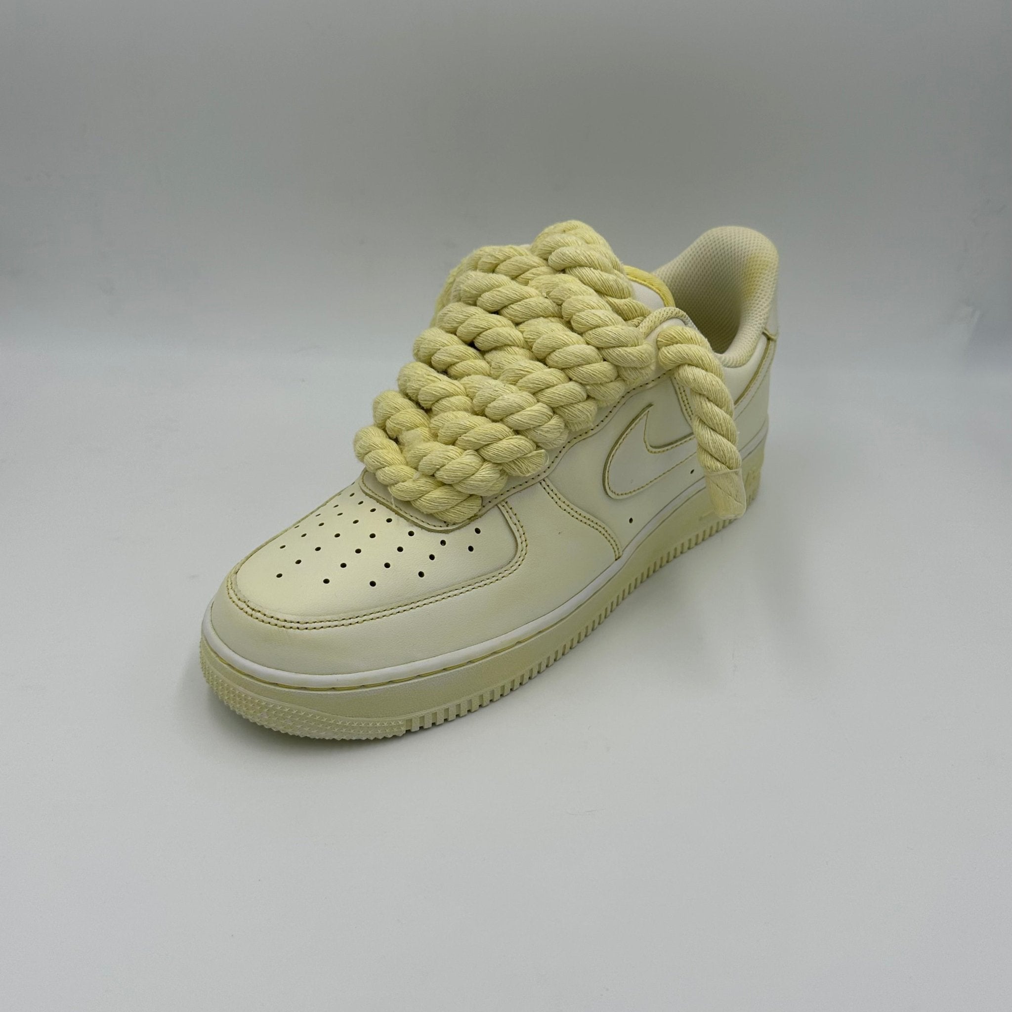 Nike Air Force 1 “Rope Laces” Total Golden Yellow - EV8 Style