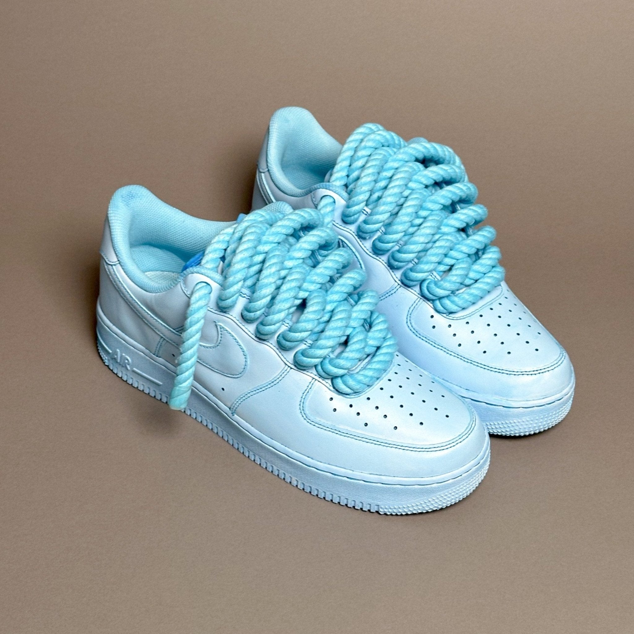 Nike Air Force 1 “Rope Laces” Total Ice V1 - EV8 Style