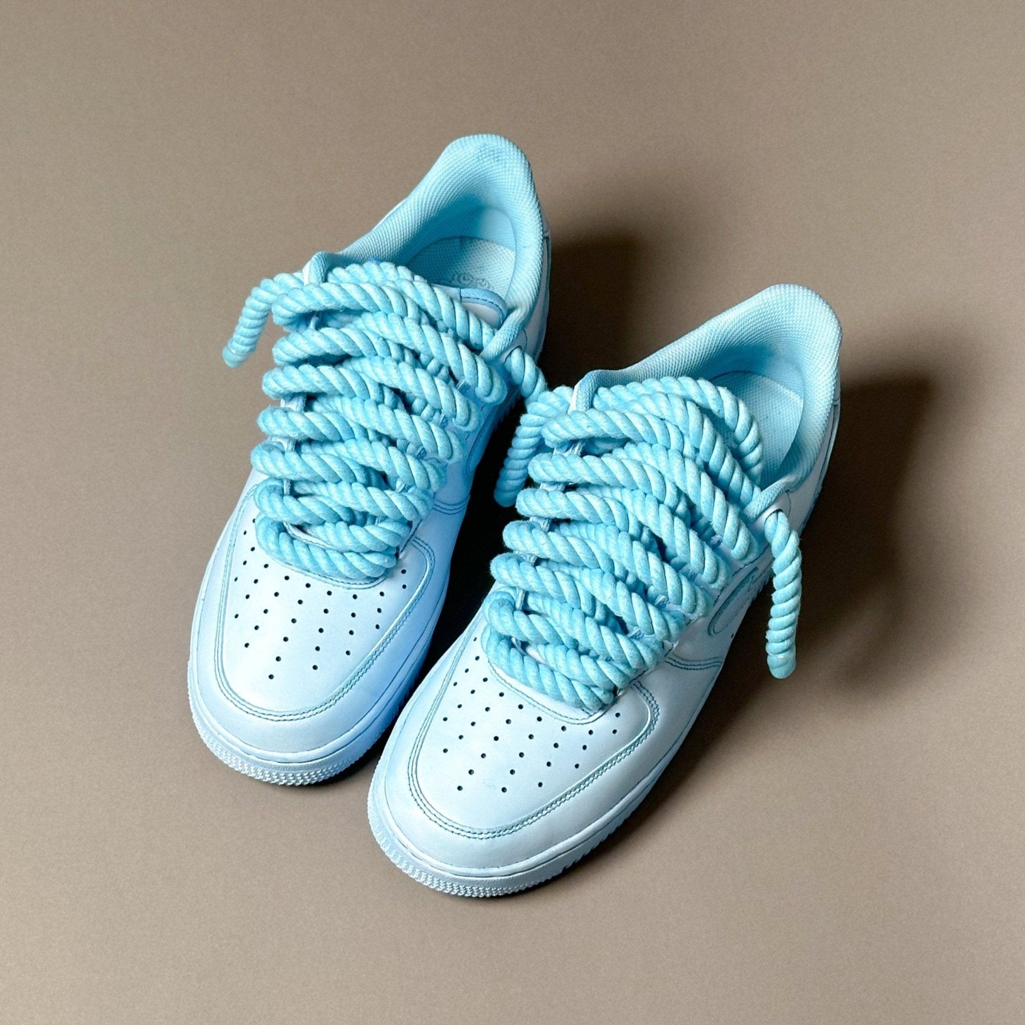 Nike Air Force 1 “Rope Laces” Total Ice V1 - EV8 Style