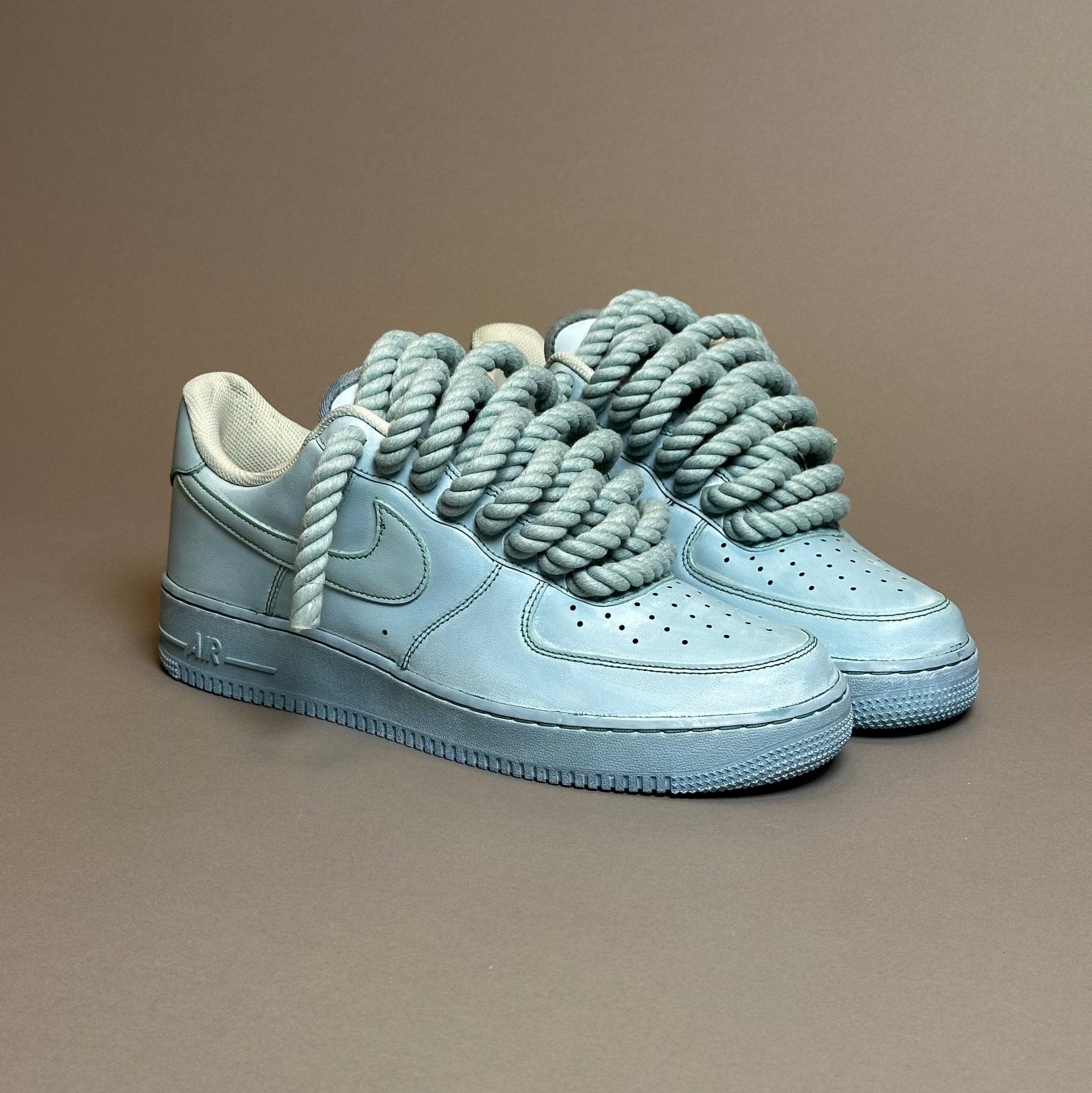 Nike Air Force 1 “Rope Laces” Total Water Green V1 - EV8 Style
