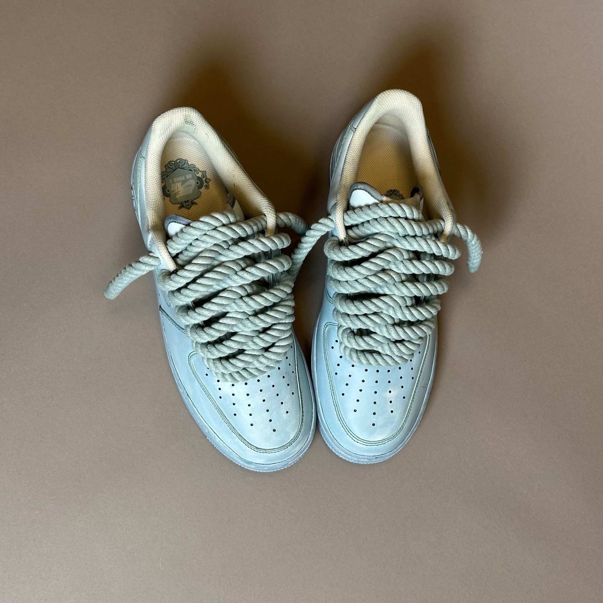 Nike Air Force 1 “Rope Laces” Total Water Green V1 - EV8 Style