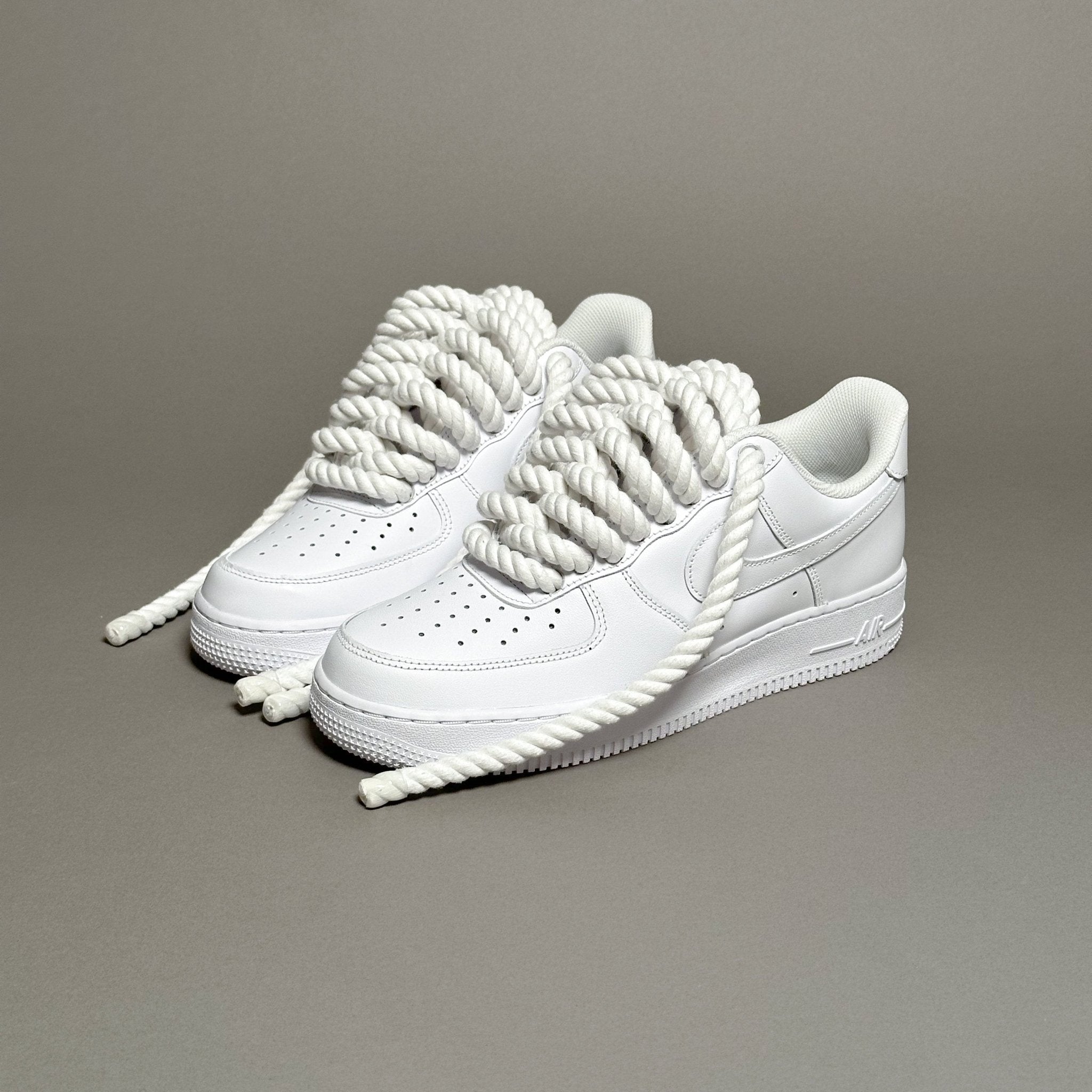 Nike Air Force 1 "Rope Laces White" V2 - EV8 Style