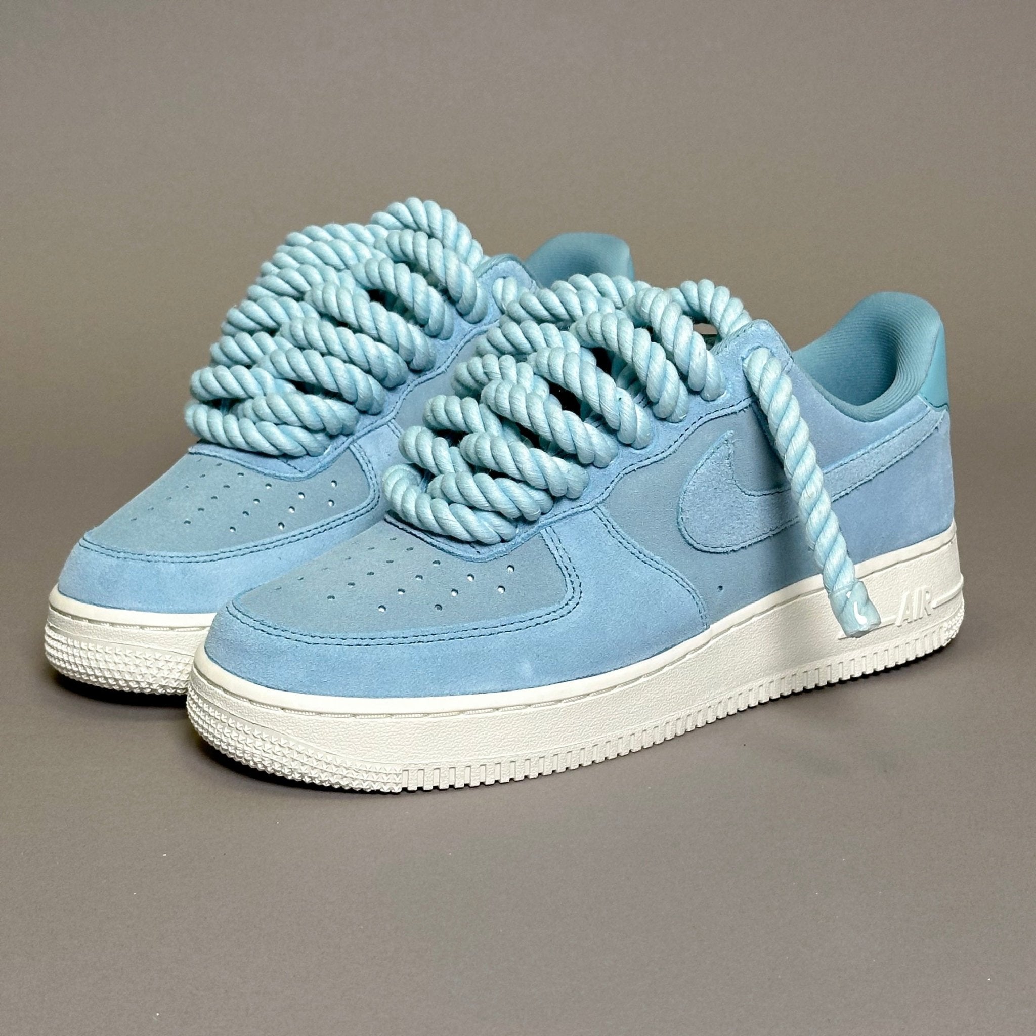 Nike Air Force 1 Teal “Rope Laces Teal Tint” V1 - EV8 Style