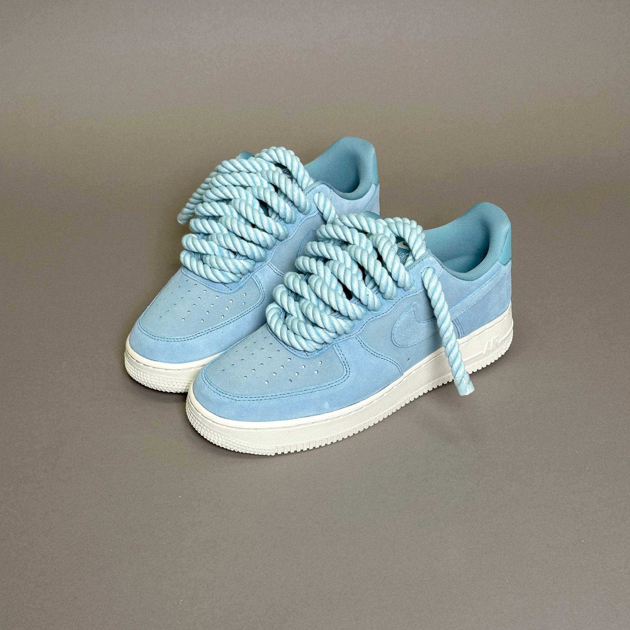 Nike Air Force 1 Teal “Rope Laces Teal Tint” V1 - EV8 Style