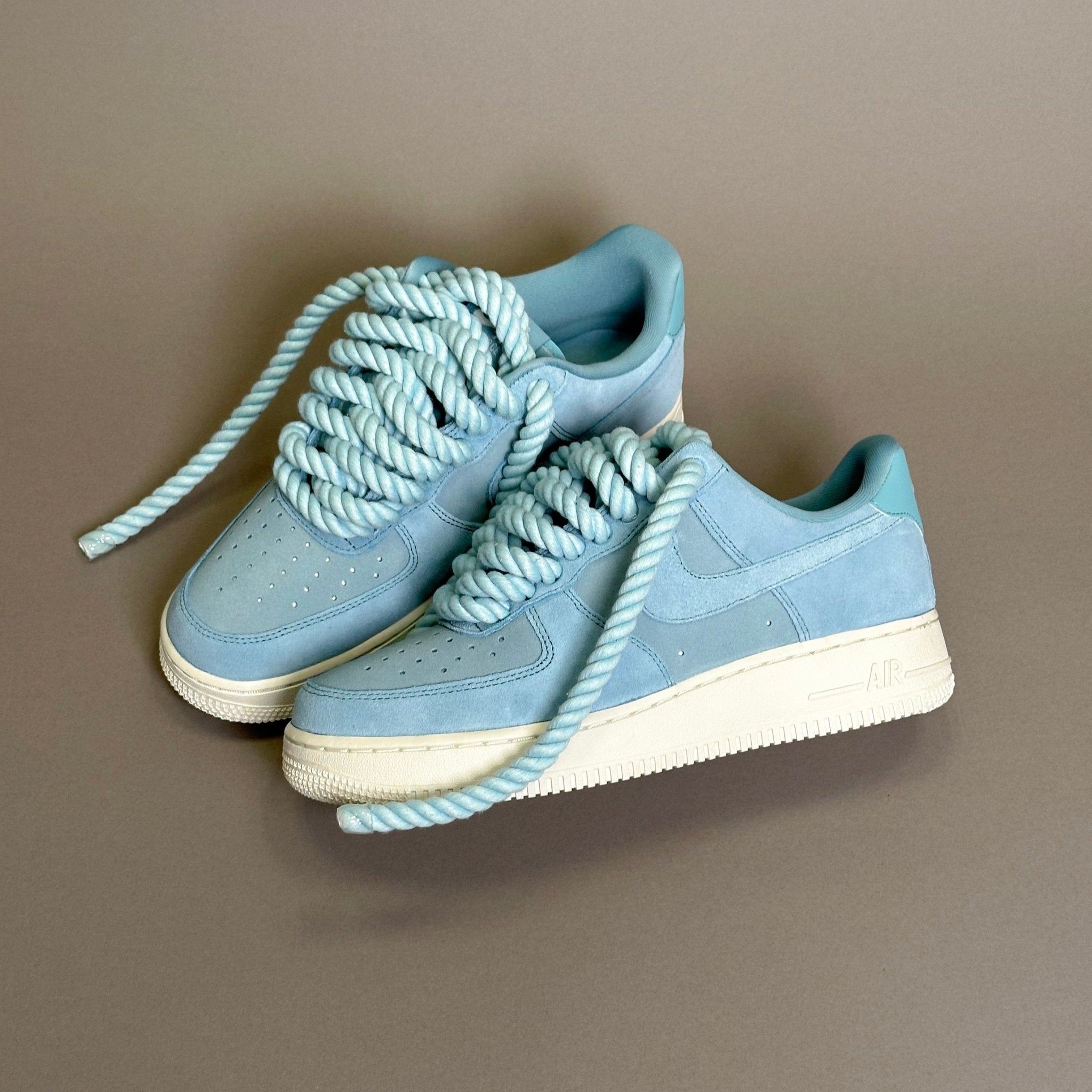 Nike Air Force 1 Teal “Rope Laces Teal Tint” V2 - EV8 Style