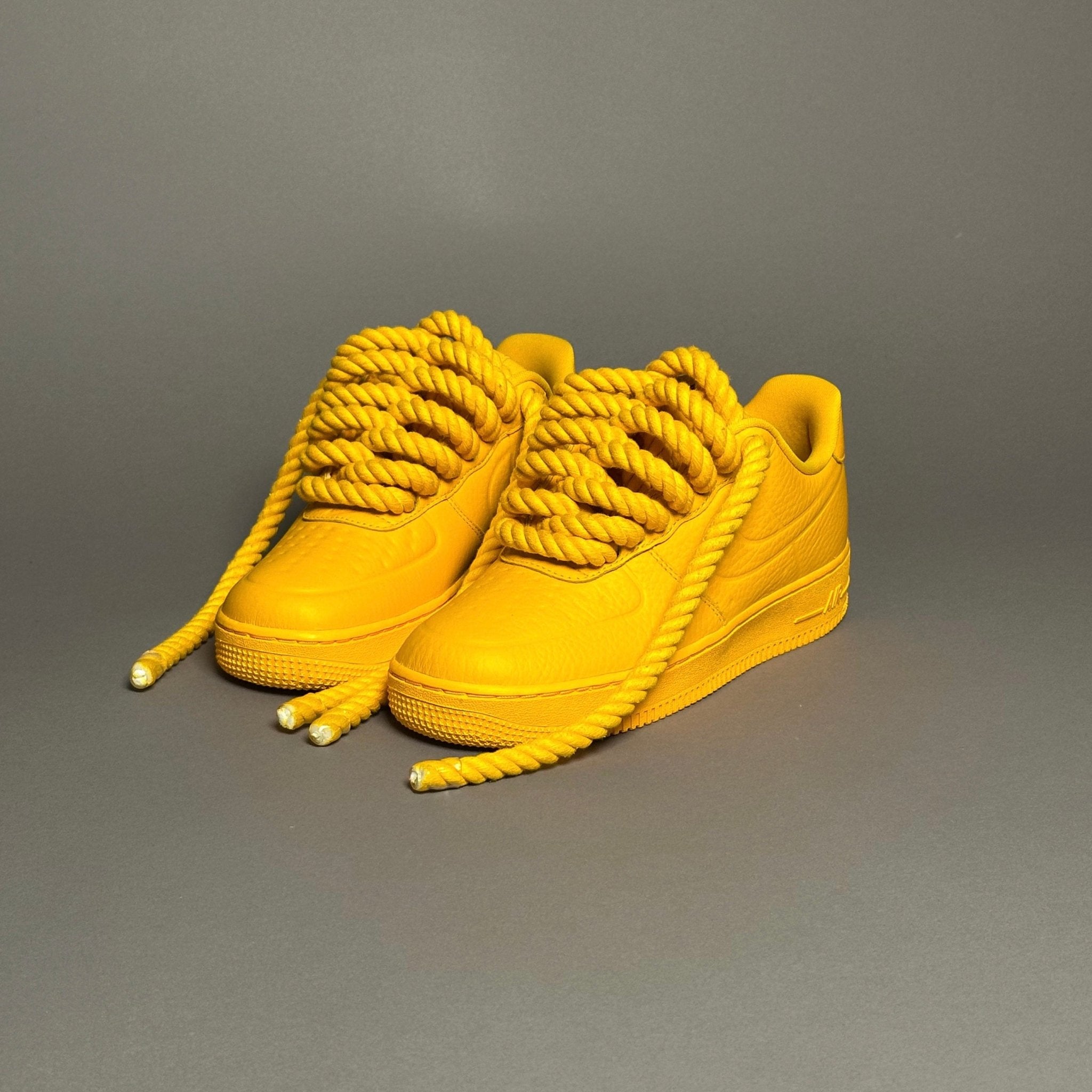 Nike Air Force 1 Unc Gold "Rope Laces Unc Gold" Waterproof V2 - EV8 Style