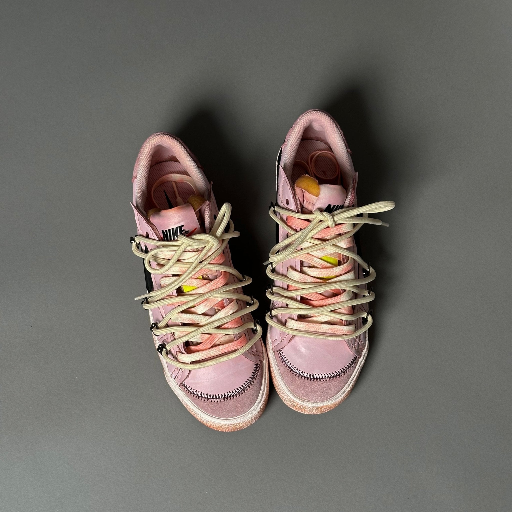 Nike Blazer Low '77 Jumbo Cocoa Brown Shaded Pink “Over Laces Beige” - EV8 Style