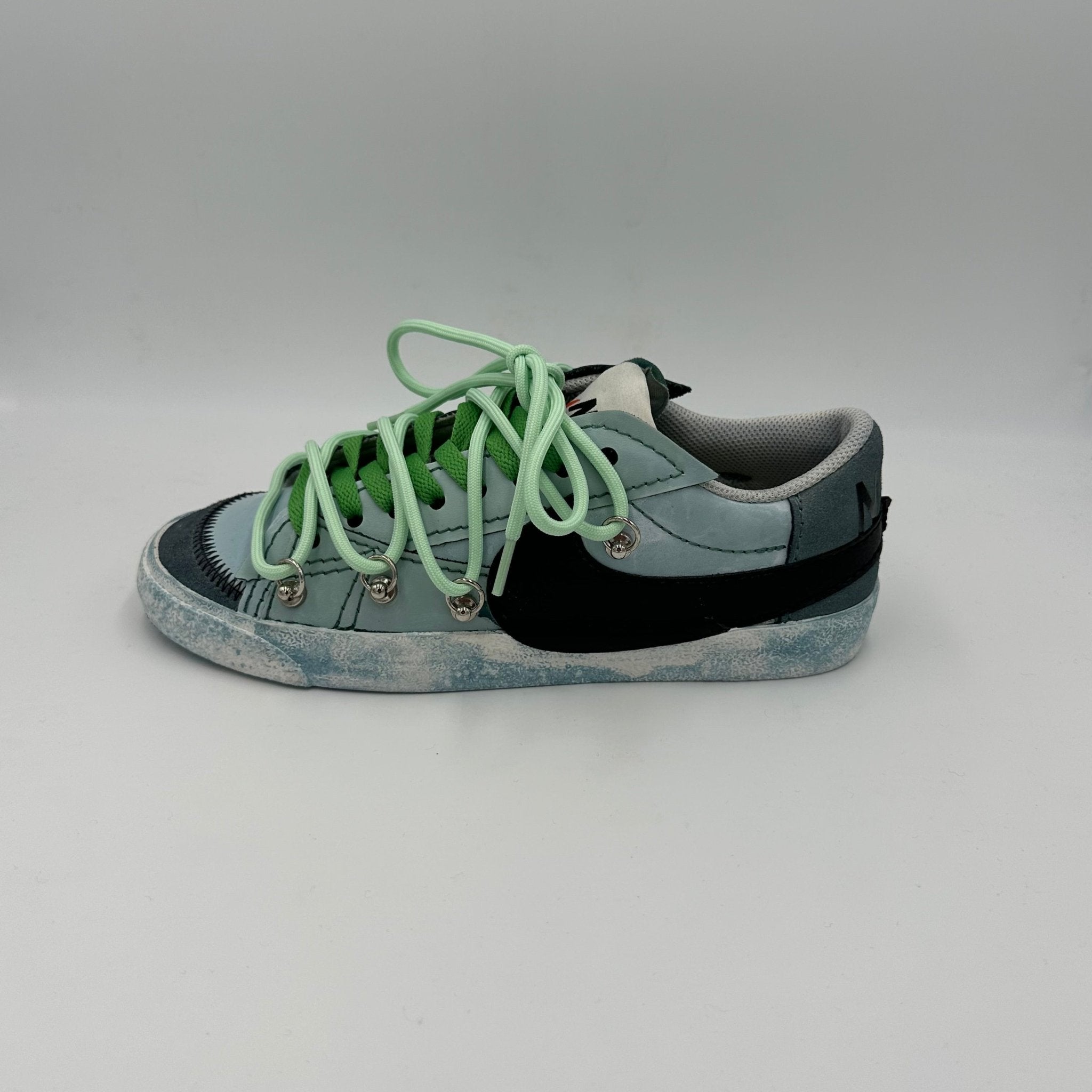 Nike Blazer Low '77 Jumbo Dark Green “Over Laces Water Green" - EV8 Style