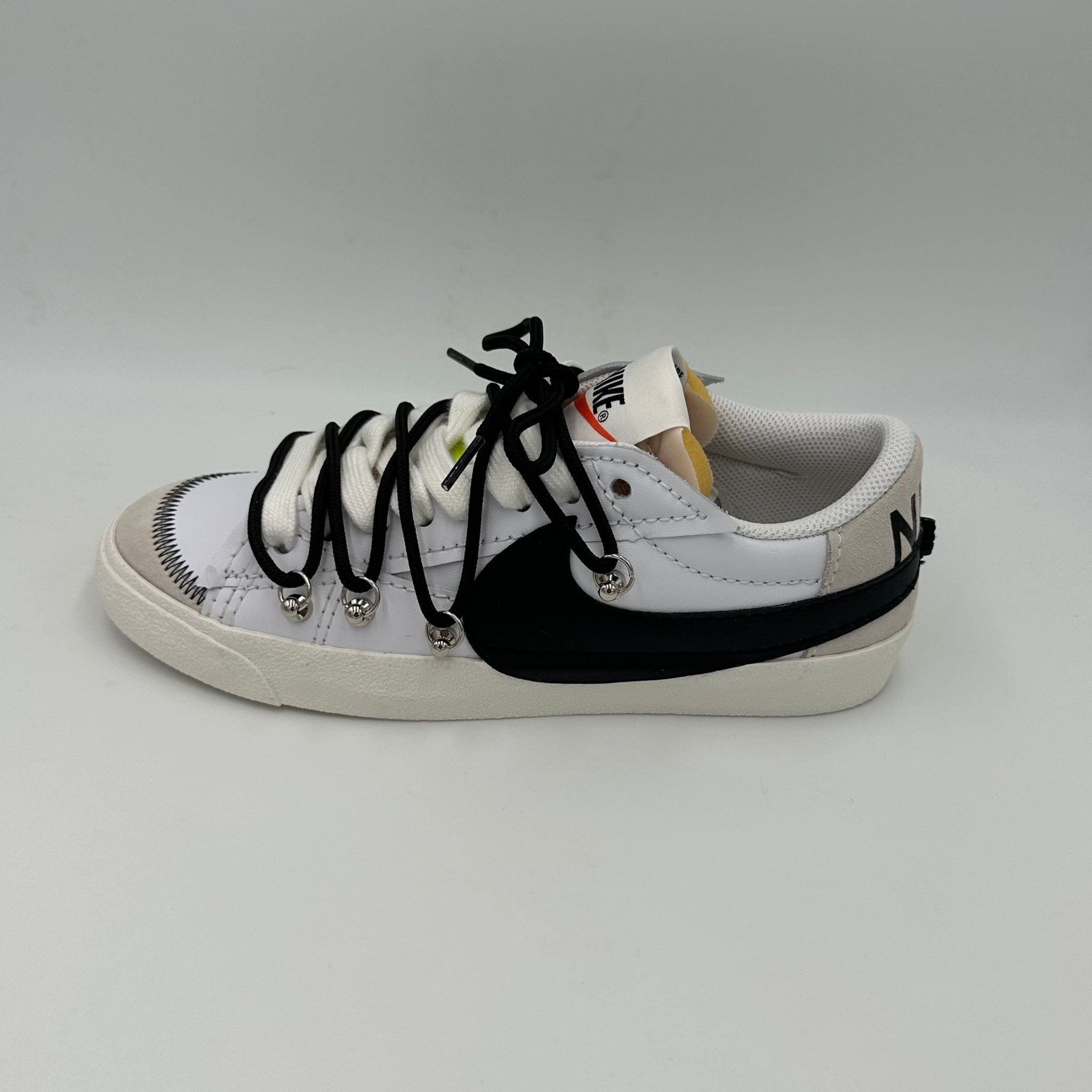 Nike Blazer Low '77 Jumbo White “Over Laces Black" - EV8 Style