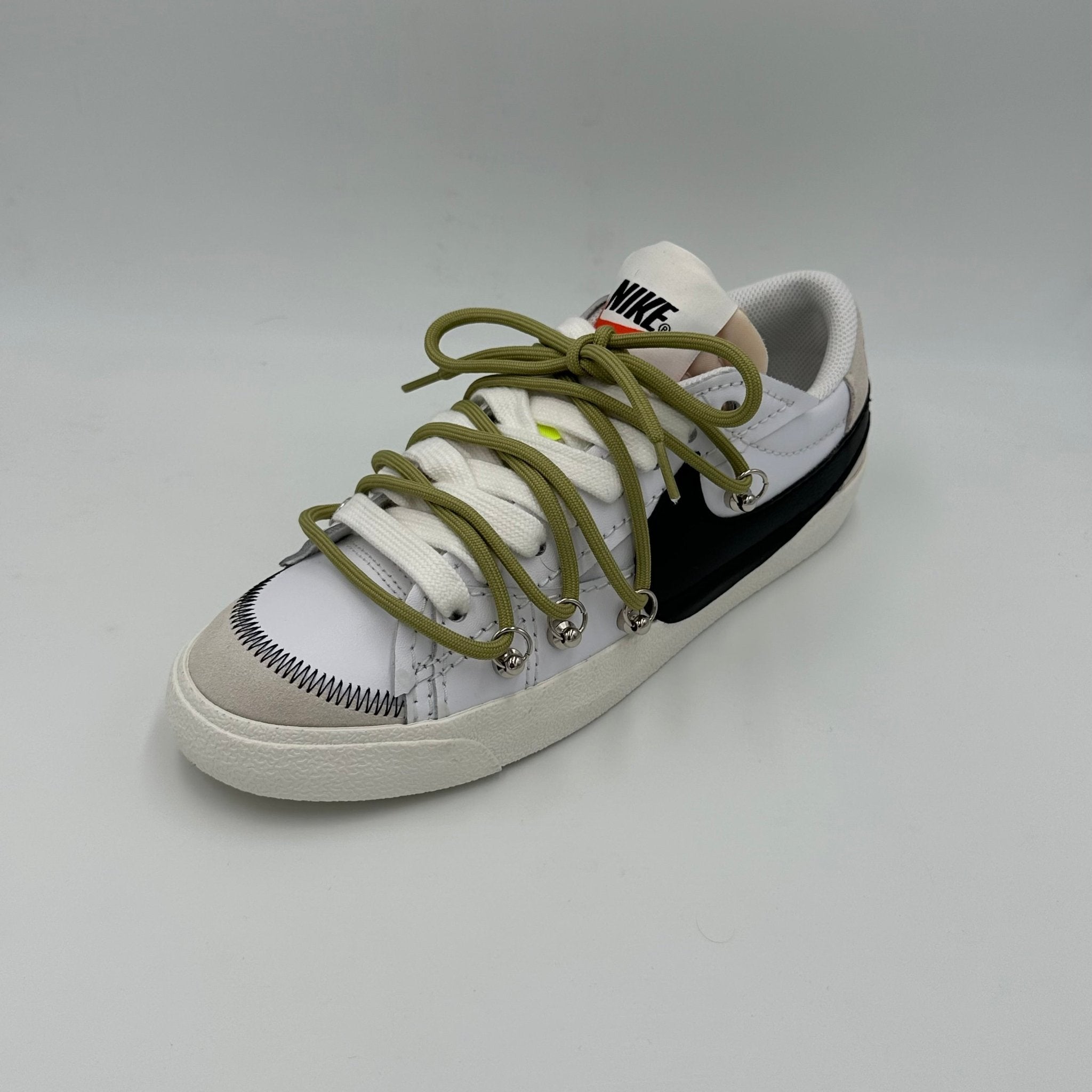 Nike Blazer Low '77 Jumbo White “Over Laces Olive" - EV8 Style