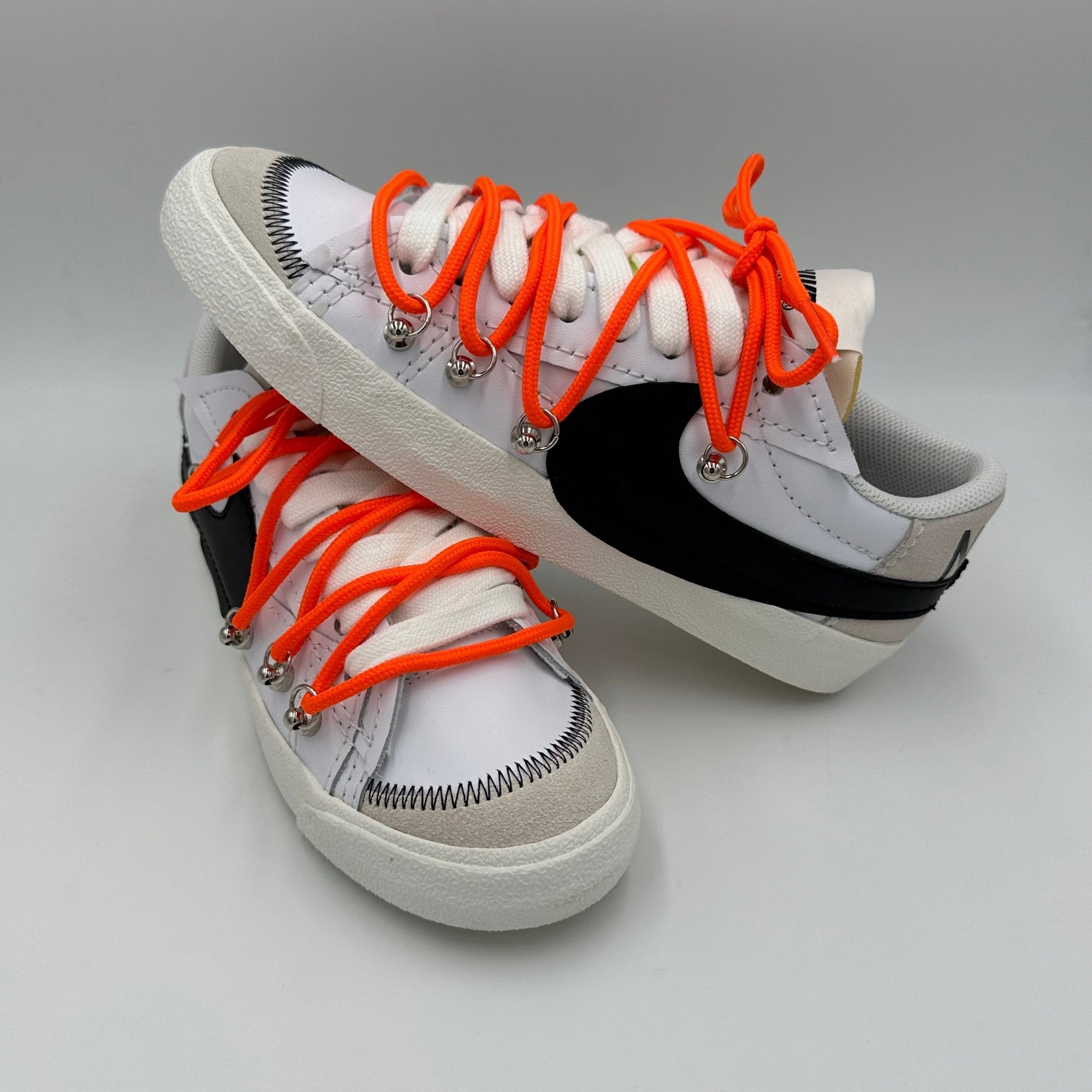 Nike Blazer Low '77 Jumbo White “Over Laces Orange" - EV8 Style