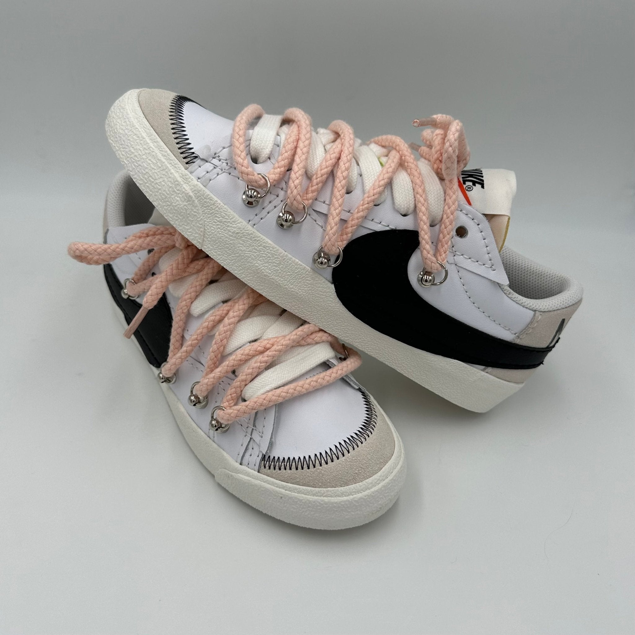 Nike Blazer Low '77 Jumbo White “Over Laces Rope Pink" - EV8 Style