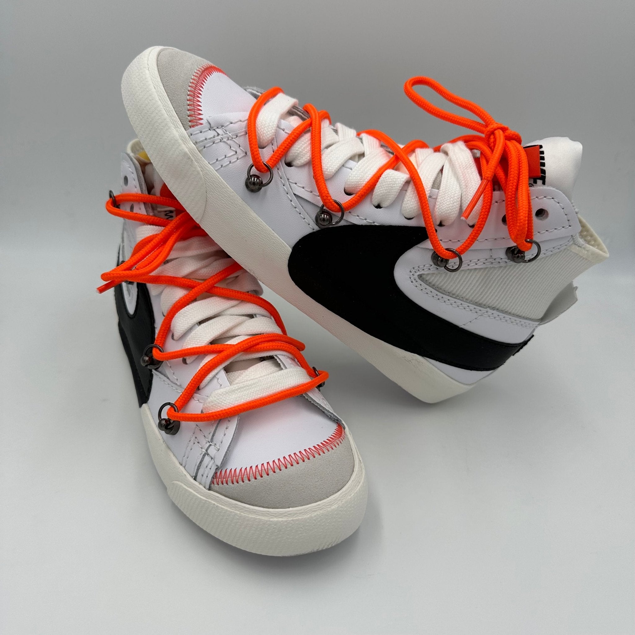 Nike Blazer Mid '77 Jumbo White “Over Laces Orange" - EV8 Style