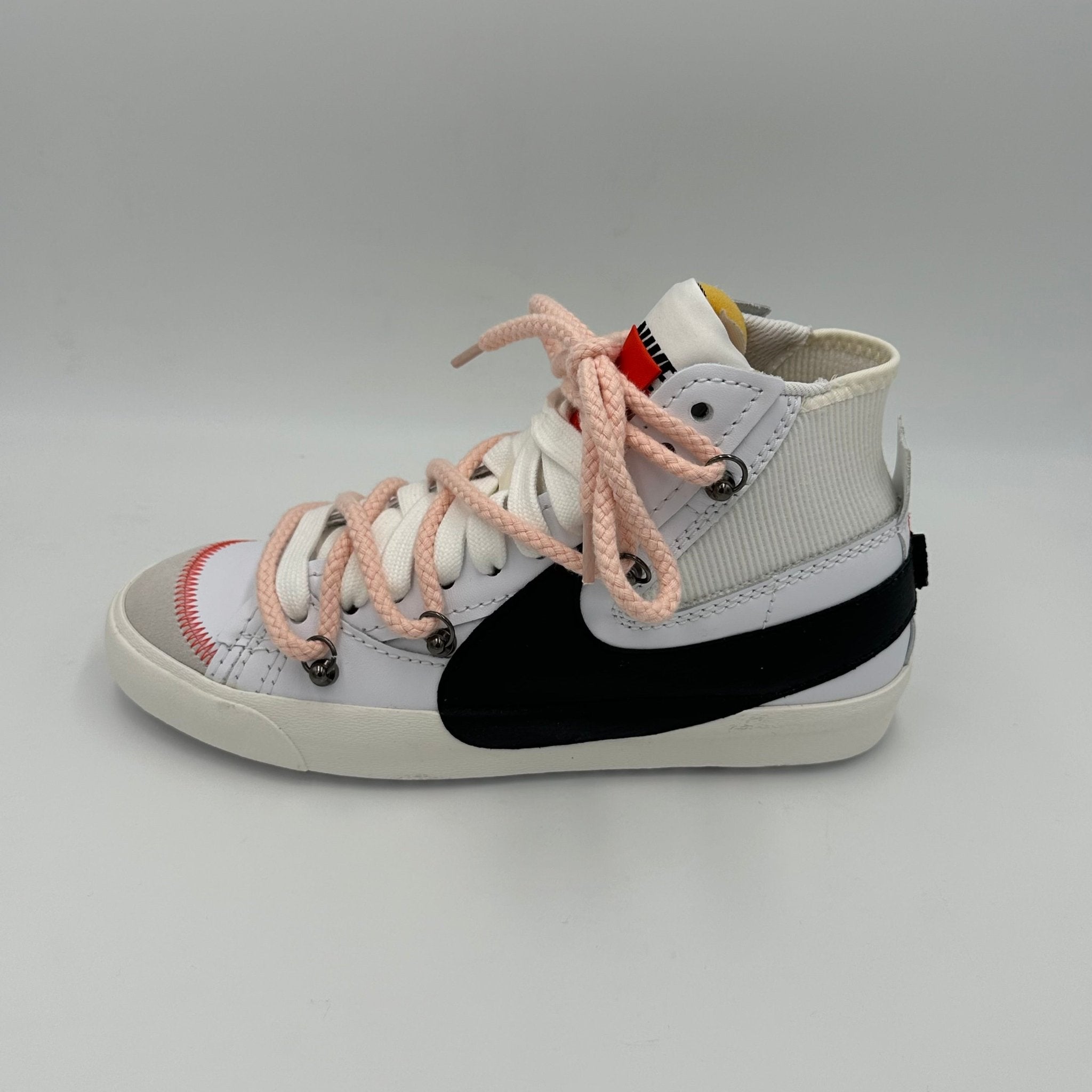 Nike Blazer Mid '77 Jumbo White “Over Laces Rope Pink" - EV8 Style